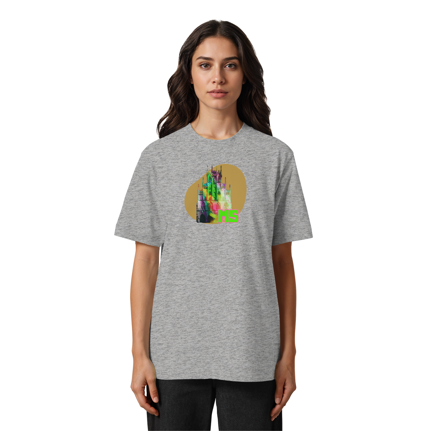 COLORFULTOWNHALL! - Heavy Oversized Organic Shirt