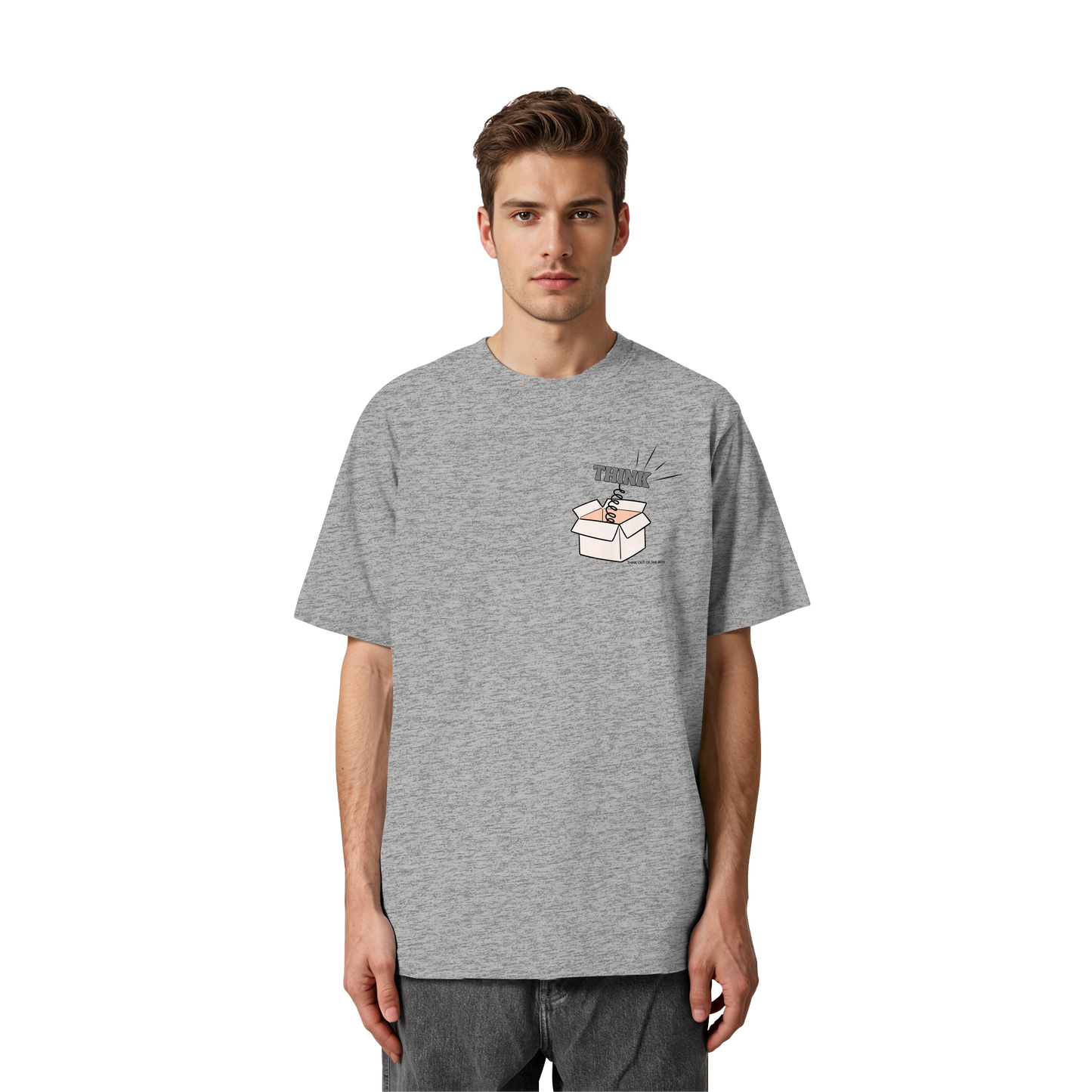 THINK! - Heavy Oversized Organic Shirt