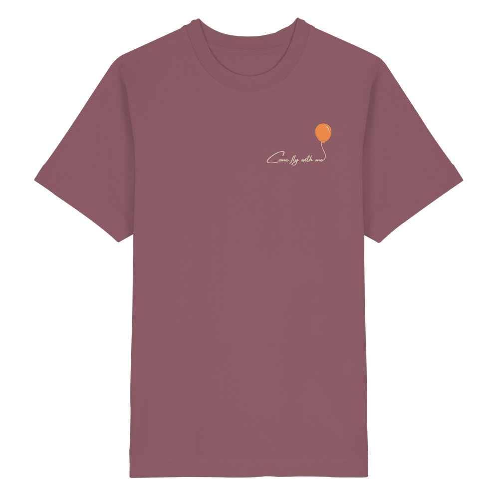 COMEFLYWITHME! (Stick) - Heavy Oversized Organic Shirt