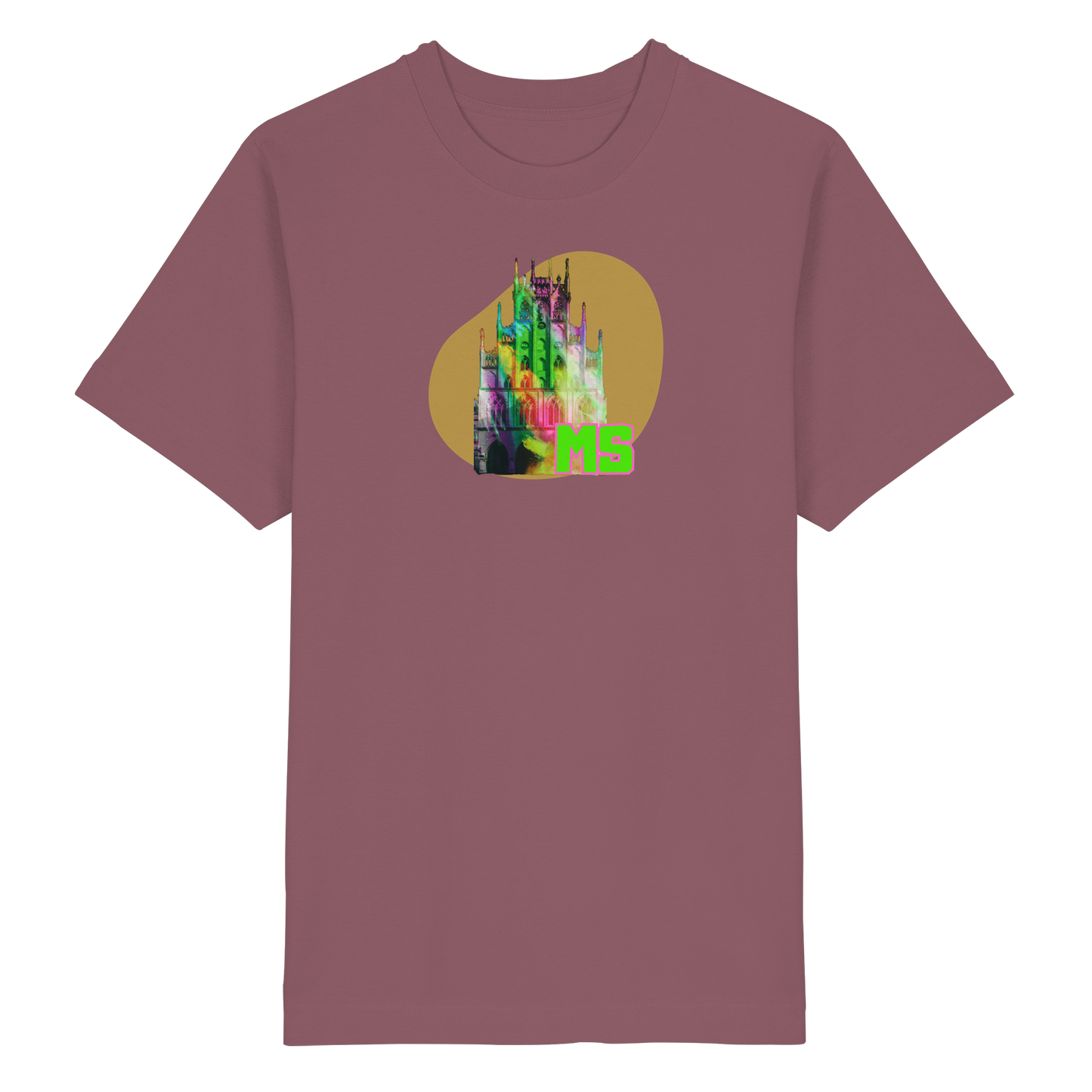 COLORFULTOWNHALL! - Heavy Oversized Organic Shirt
