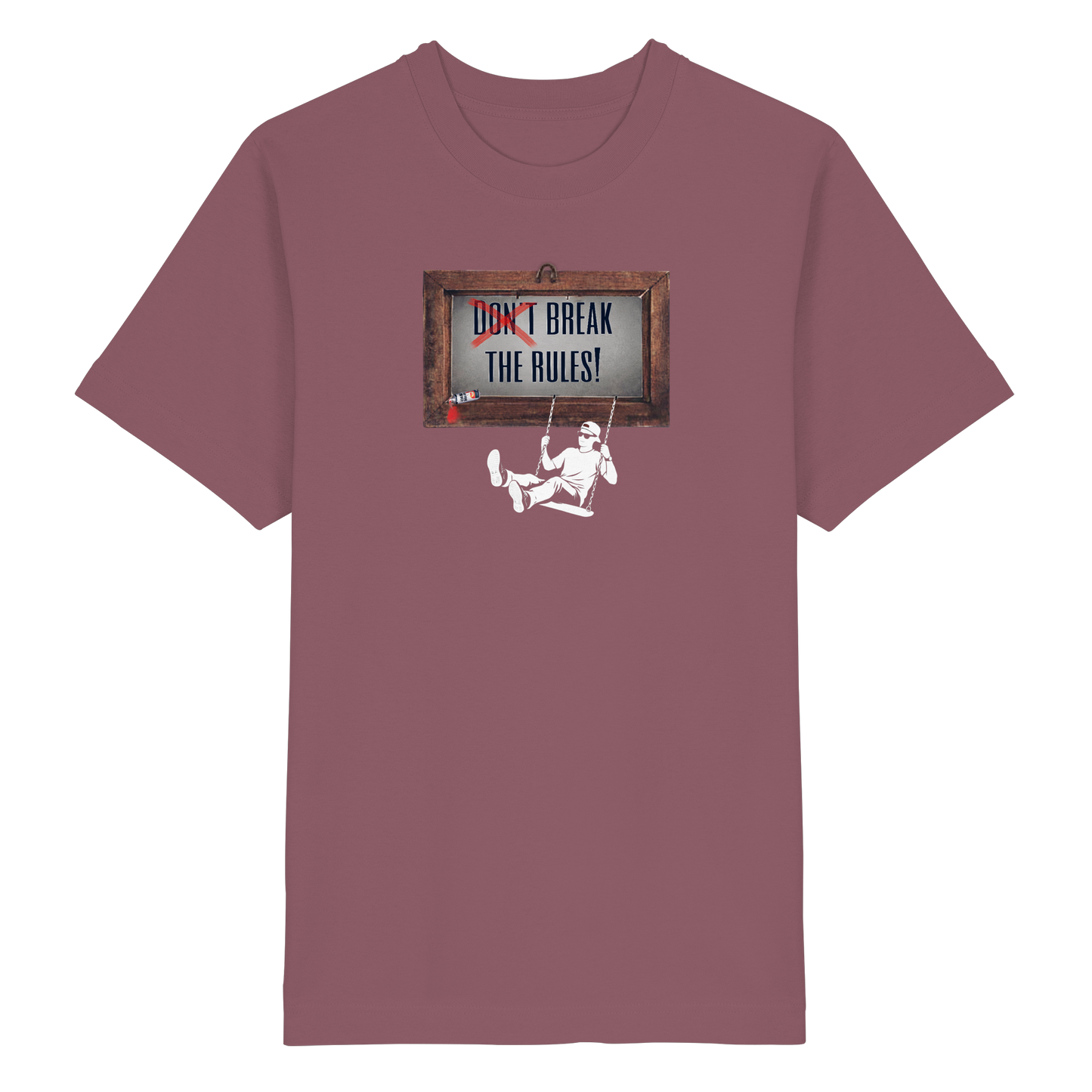 BREAKTHERULES! - Heavy Oversized Organic Shirt
