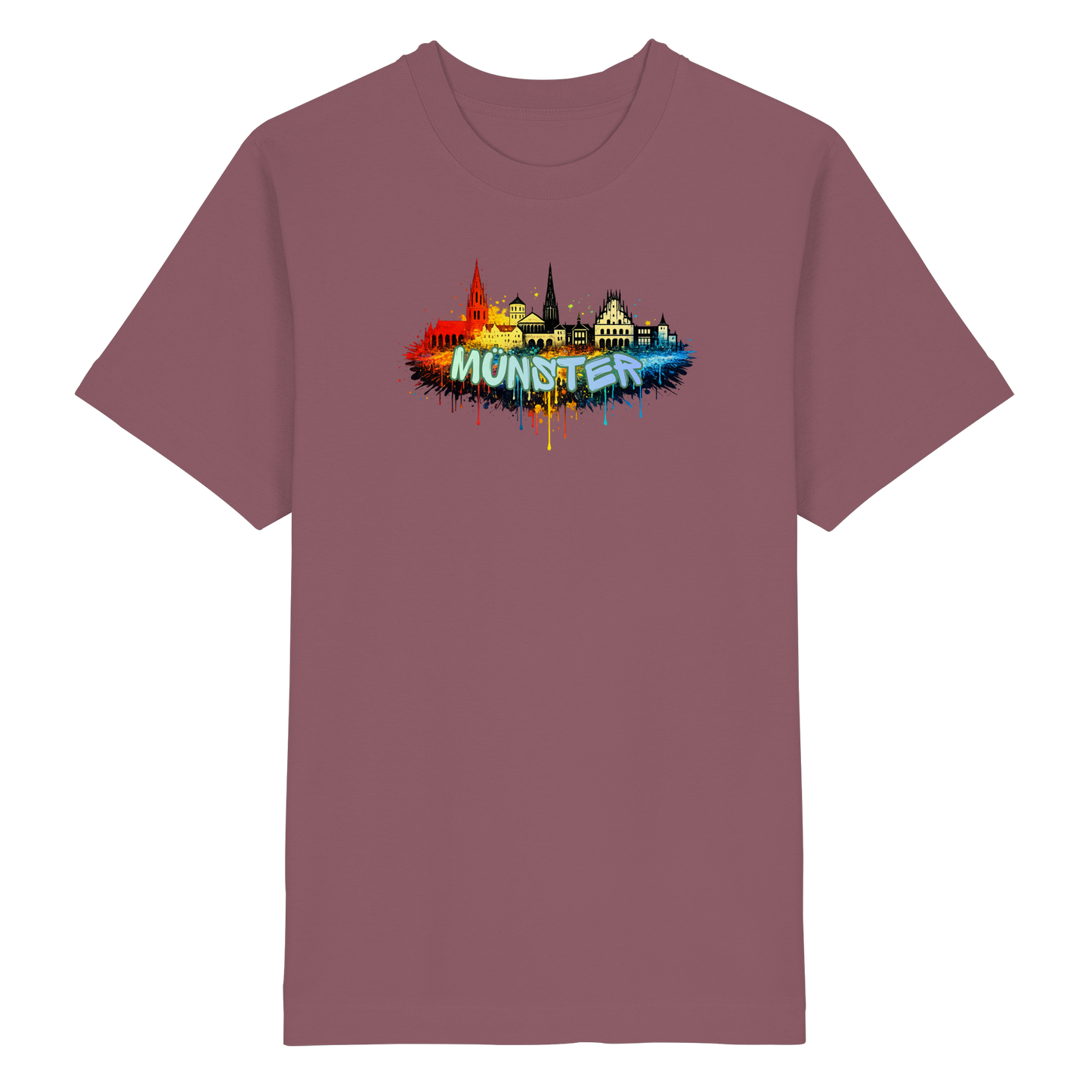 MÜNSTERSPRAY! - Heavy Oversized Organic Shirt