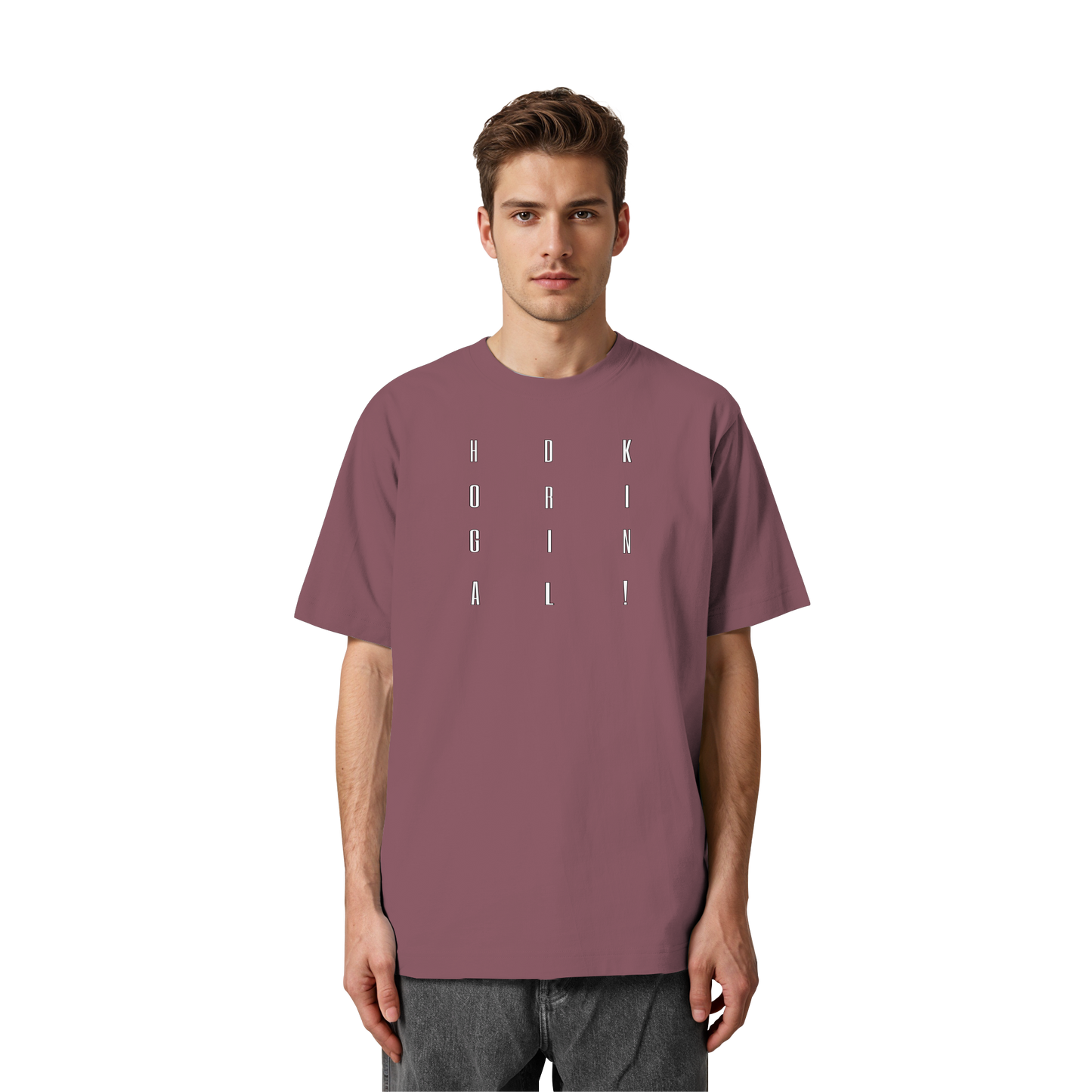 HDKORIGINALSQUARE! - Heavy Oversized Organic Shirt