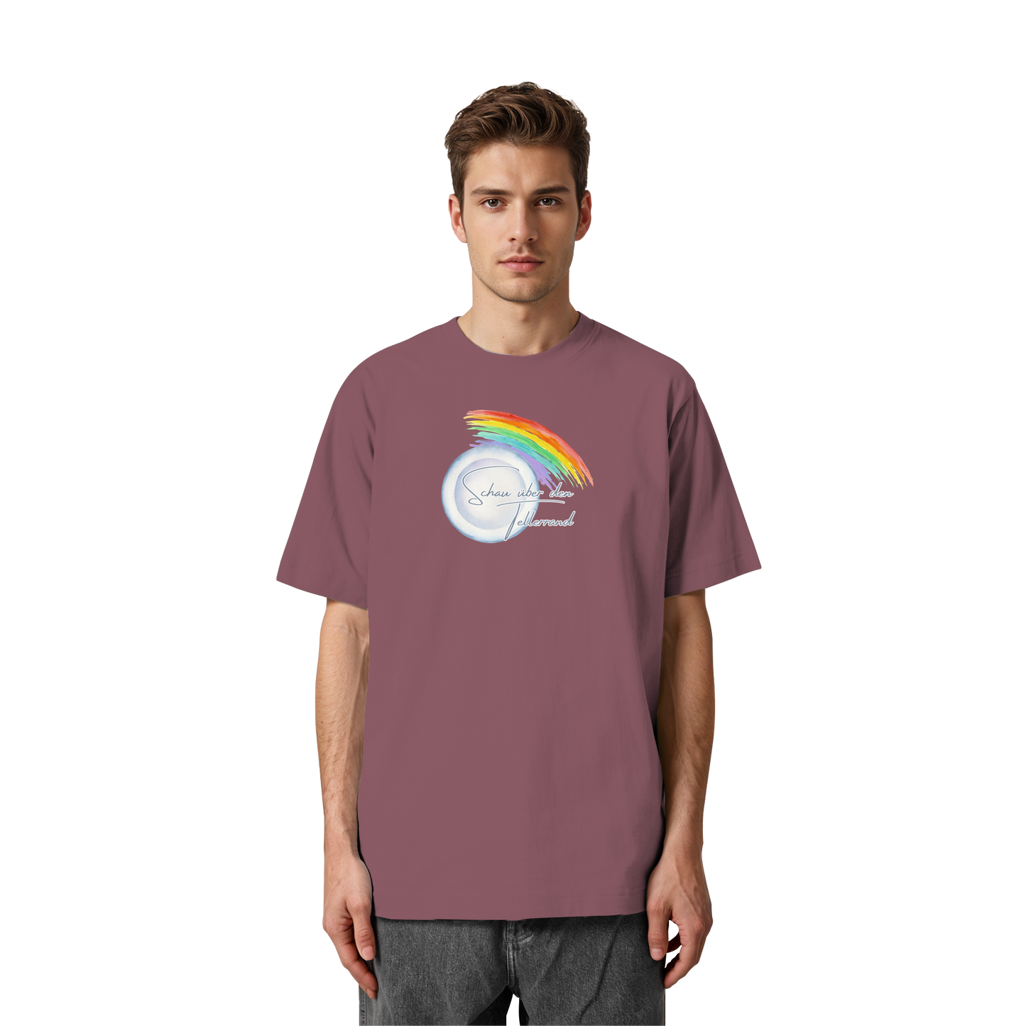 LOOKBEYONDTHEHORIZON! - Heavy Oversized Organic Shirt