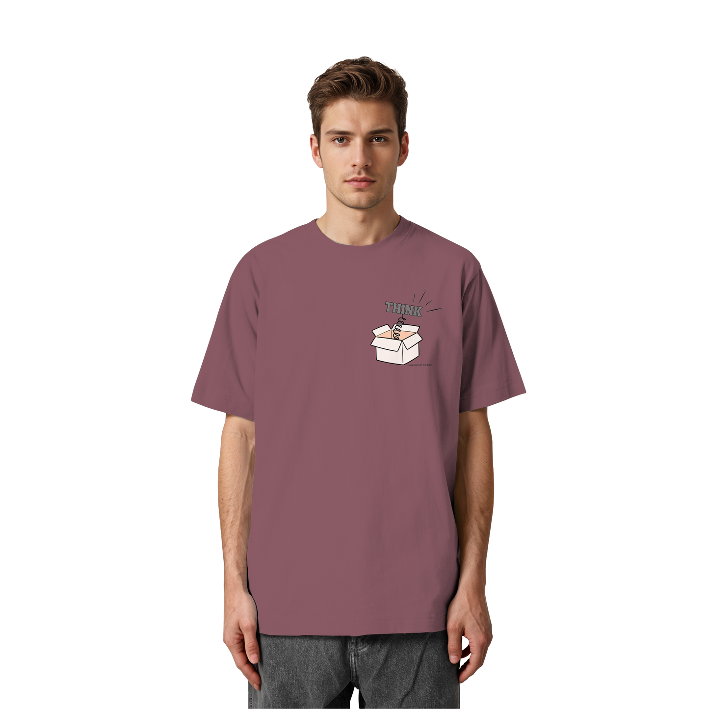 THINK! - Heavy Oversized Organic Shirt