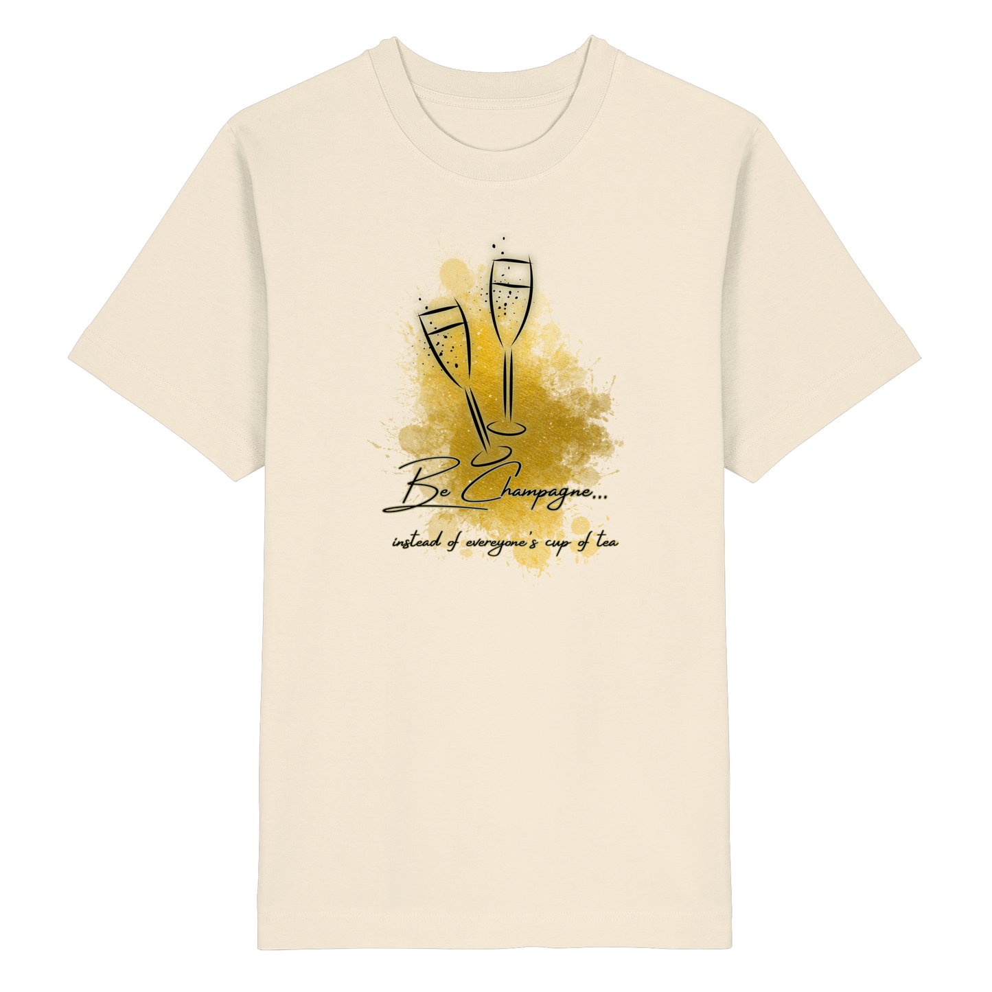 CHAMPAGNE! - Heavy Oversized Organic Shirt