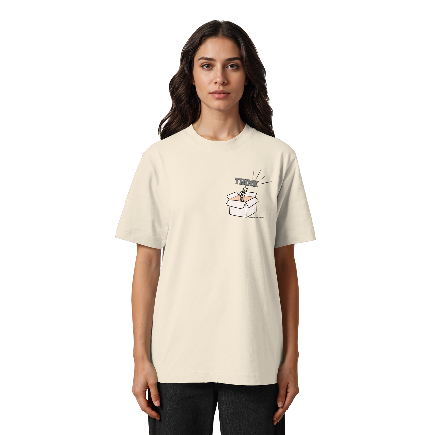 THINK! - Heavy Oversized Organic Shirt