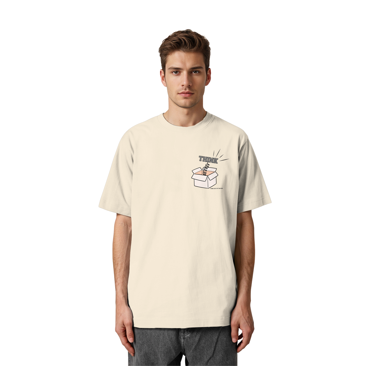 THINK! - Heavy Oversized Organic Shirt