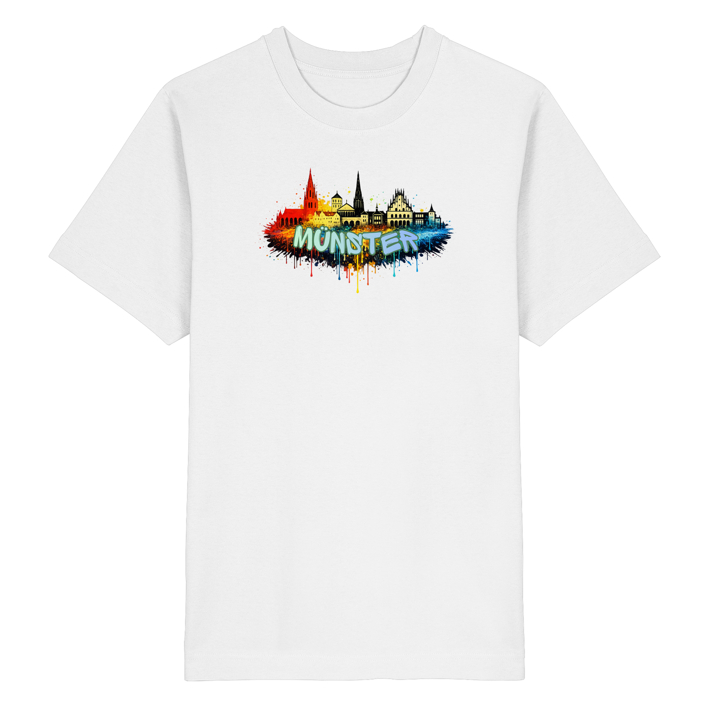 MÜNSTERSPRAY! - Heavy Oversized Organic Shirt