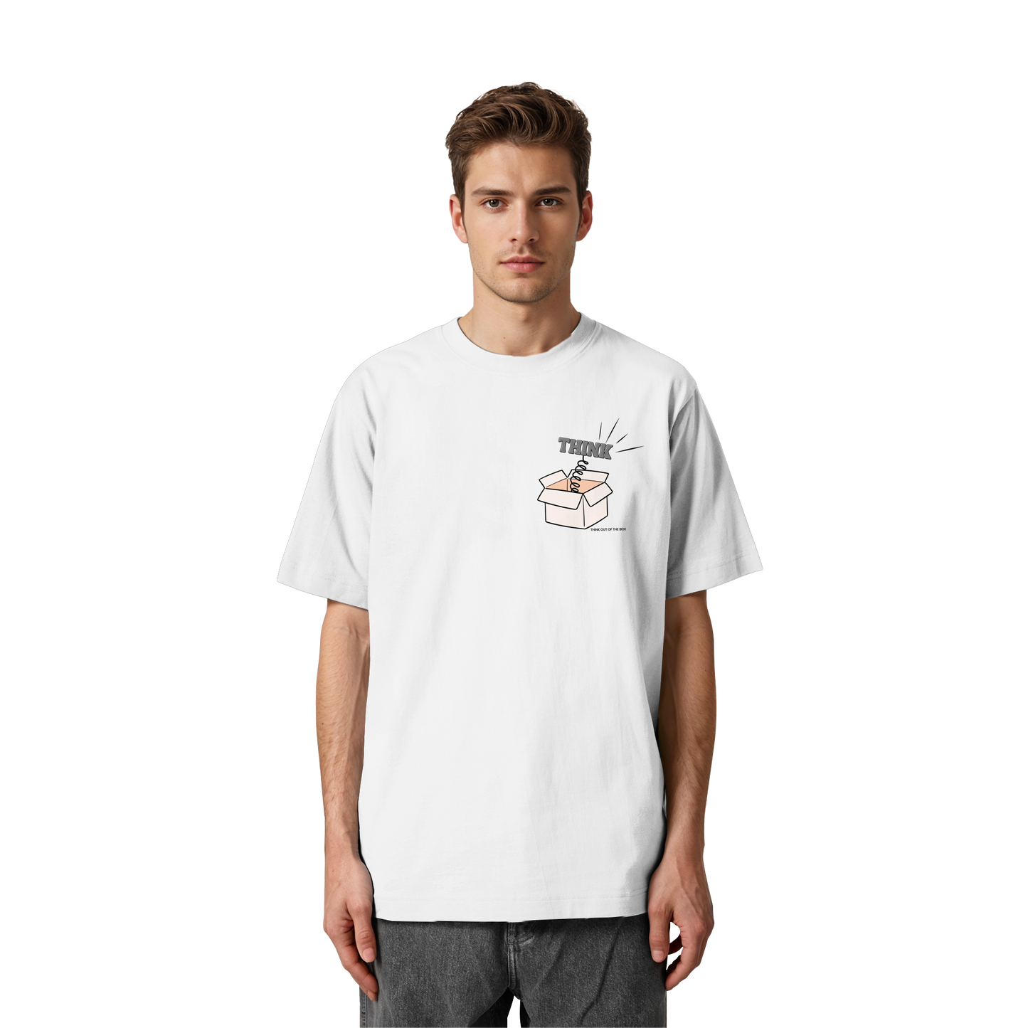 THINK! - Heavy Oversized Organic Shirt