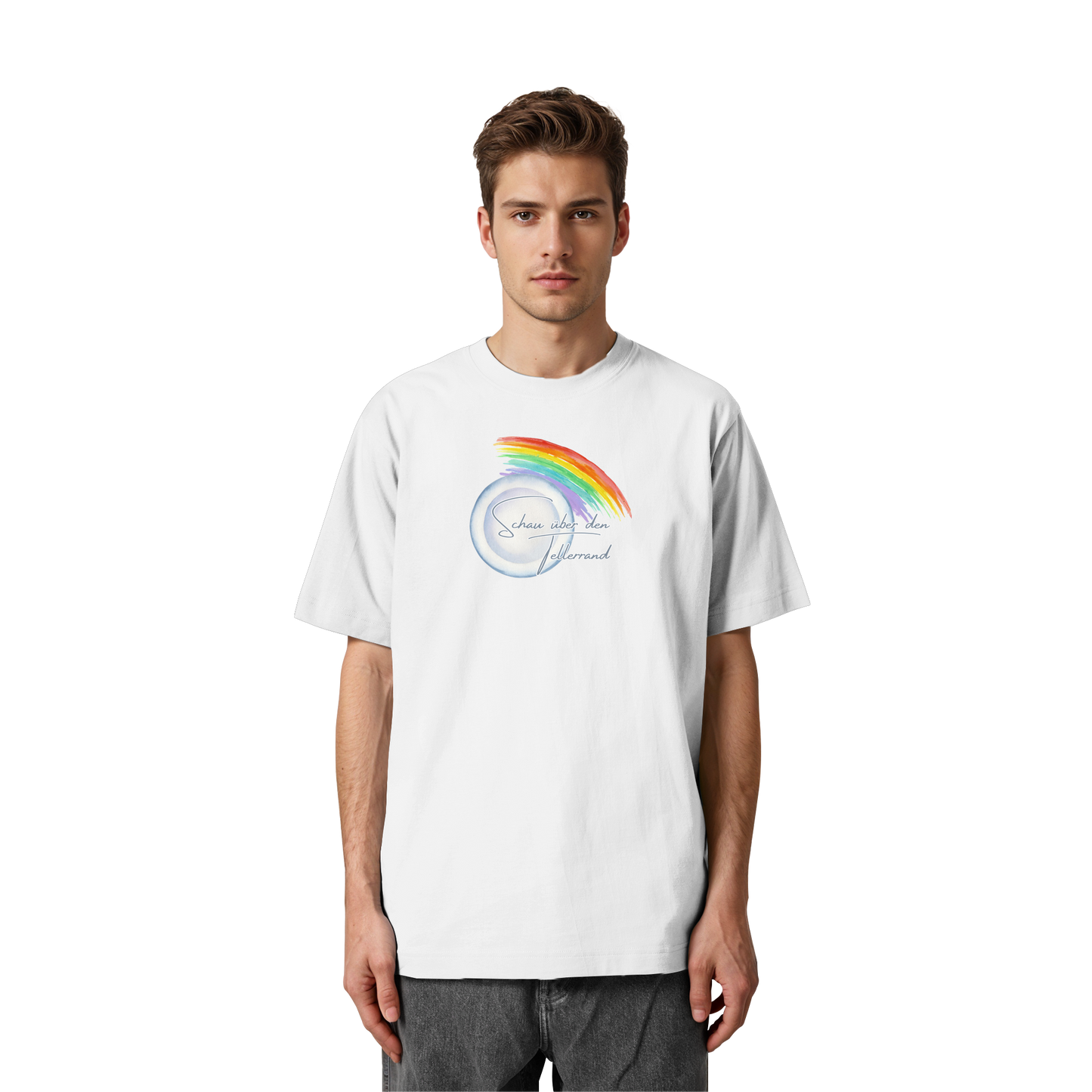 LOOKBEYONDTHEHORIZON! - Heavy Oversized Organic Shirt