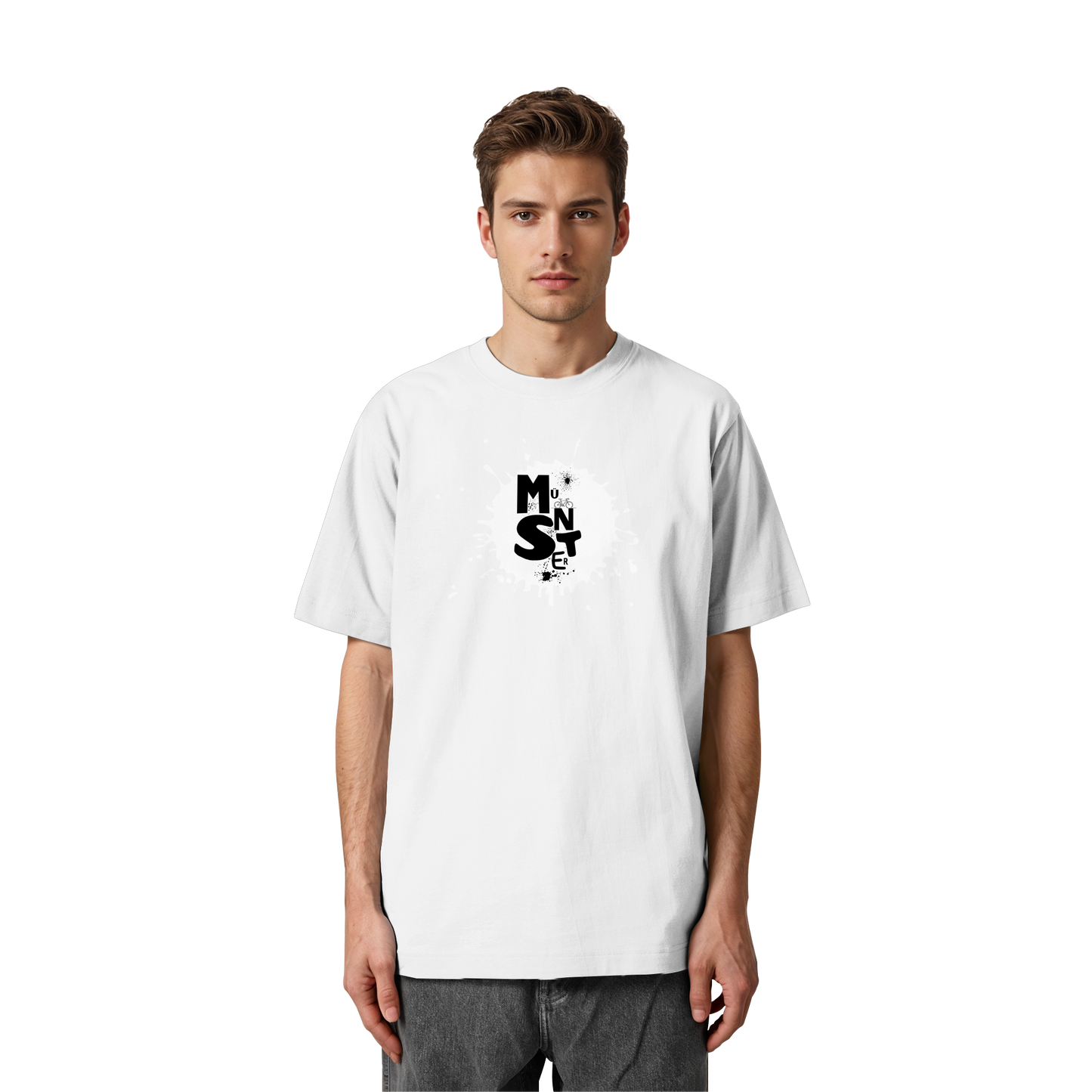 MÜNSTERFLECK! - Heavy Oversized Organic Shirt
