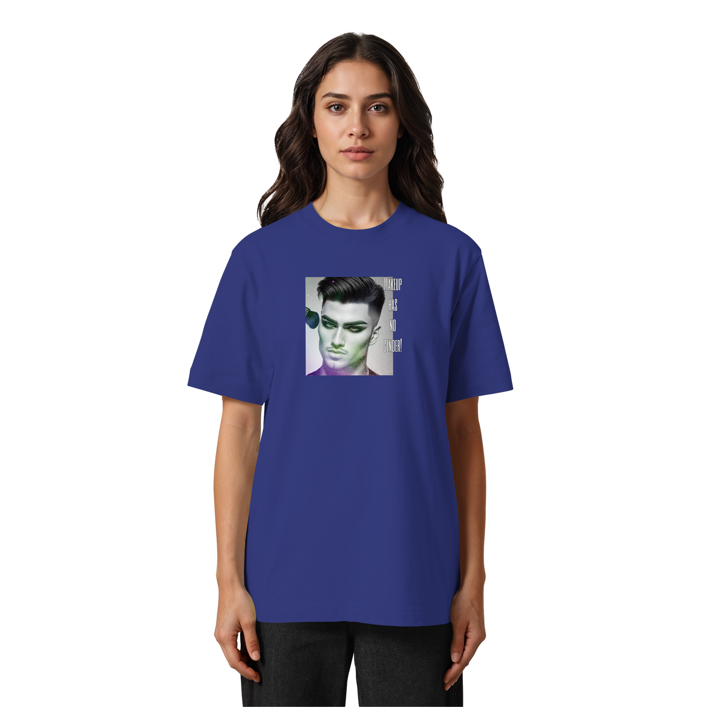 MAKEUPHASNOGENDER! - Heavy Oversized Organic Shirt