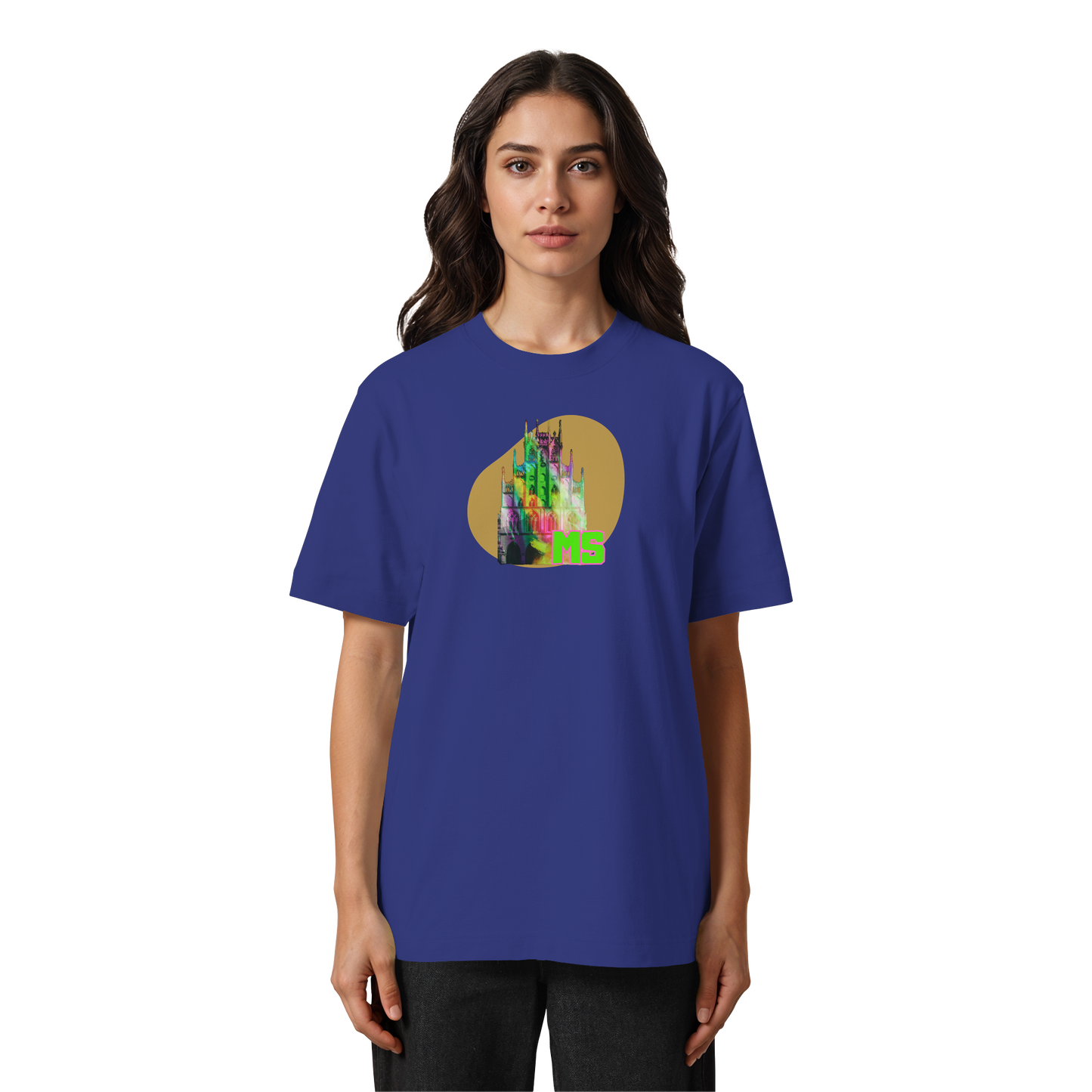 COLORFULTOWNHALL! - Heavy Oversized Organic Shirt