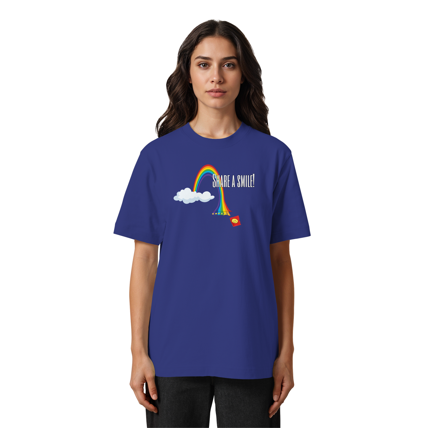 SHAREASMILE! - Heavy Oversized Organic Shirt