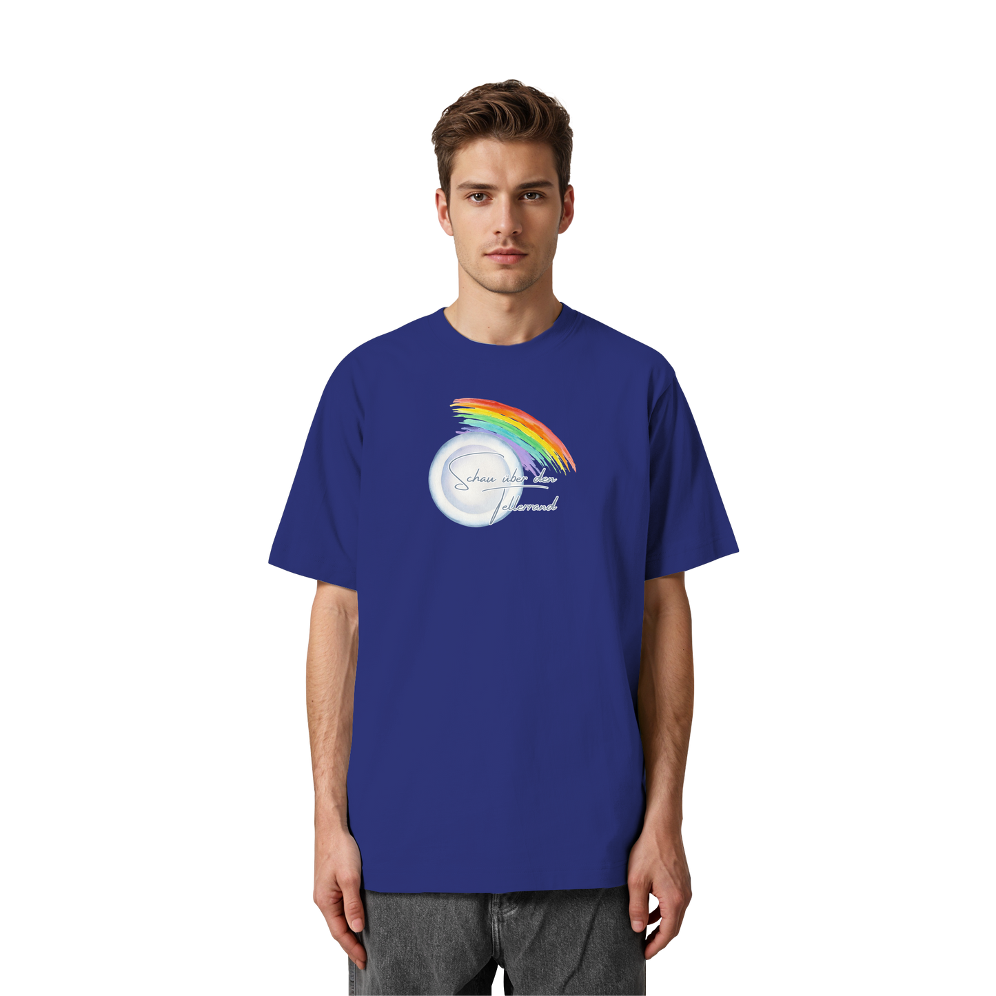 LOOKBEYONDTHEHORIZON! - Heavy Oversized Organic Shirt