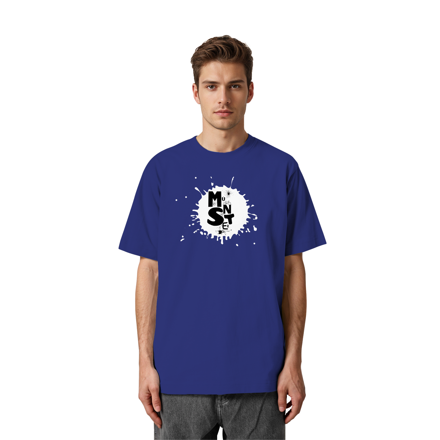 MÜNSTERFLECK! - Heavy Oversized Organic Shirt