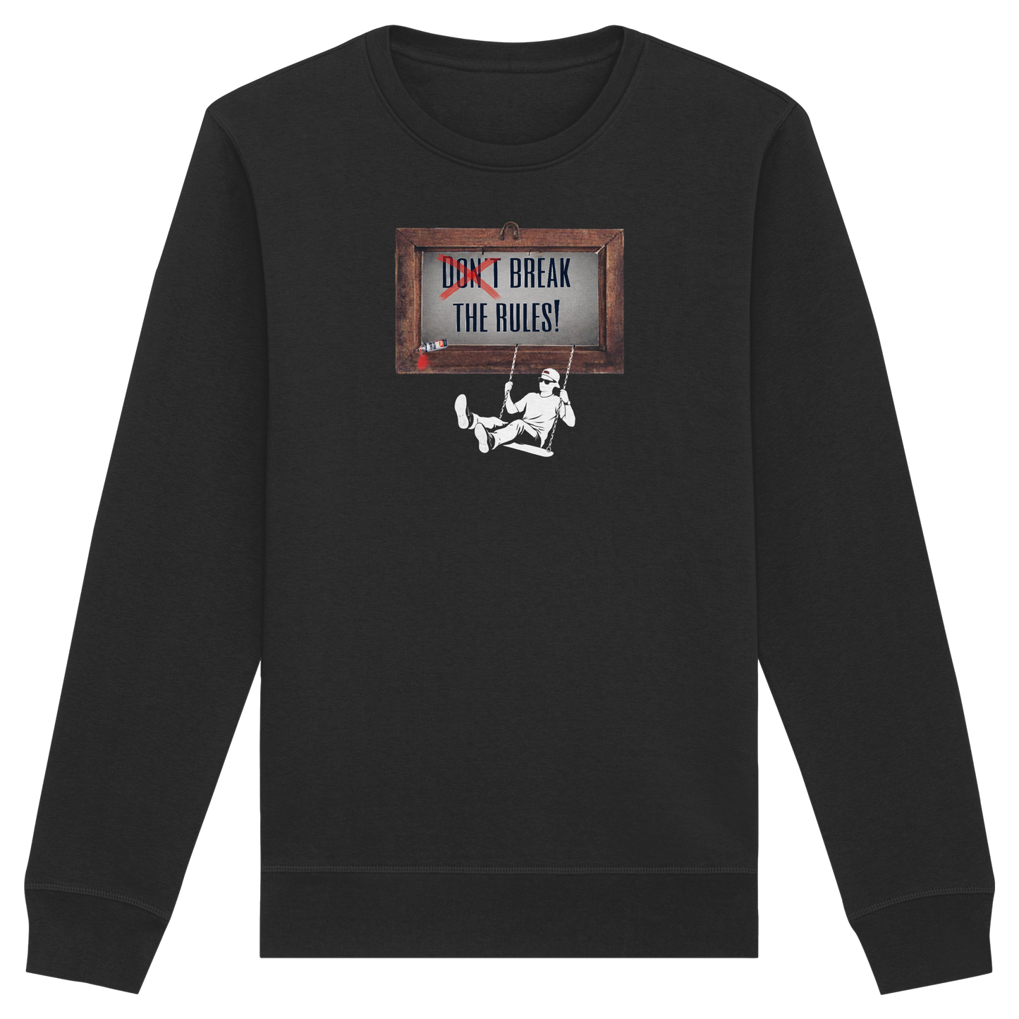 BREAKTHERULES! - Organic Basic Unisex Sweatshirt