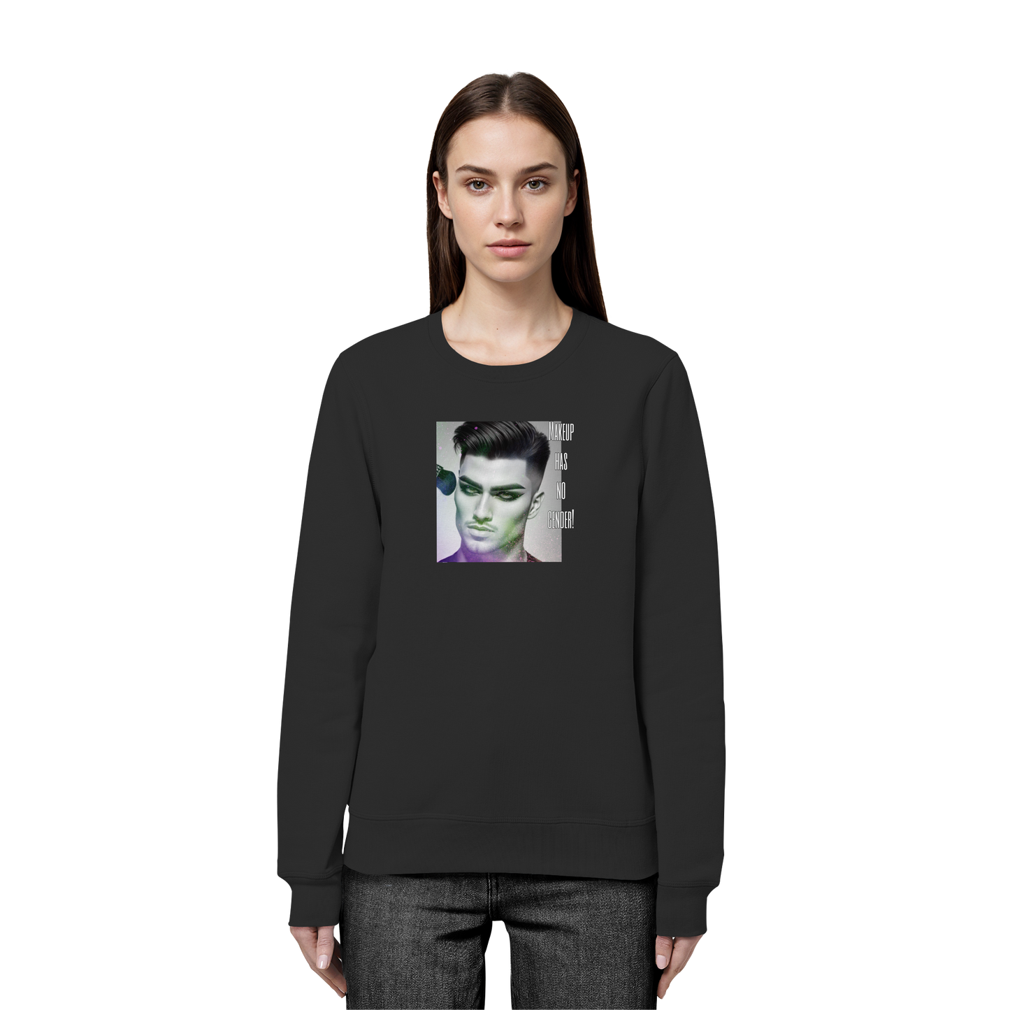 MAKEUPHASNOGENDER! - Organic Basic Unisex Sweatshirt