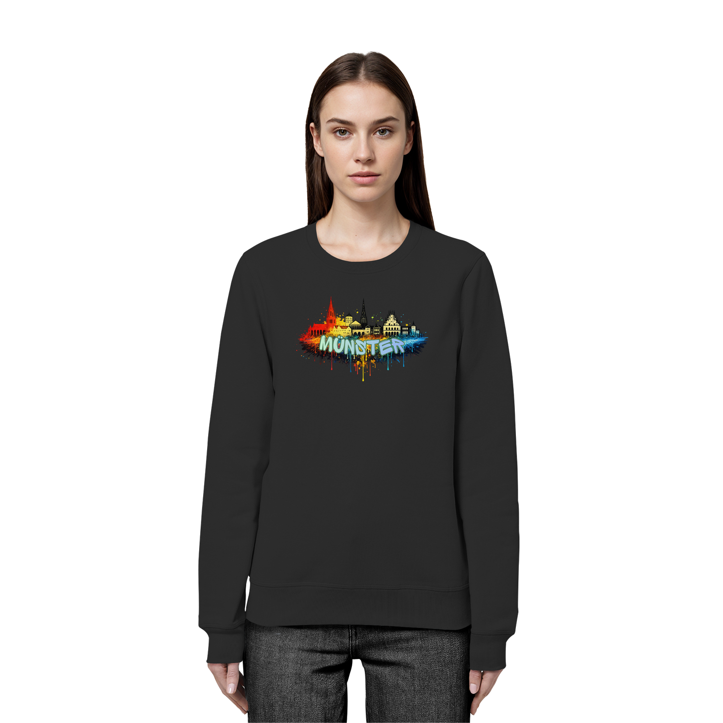 MÜNSTERSPRAY! - Organic Basic Unisex Sweatshirt