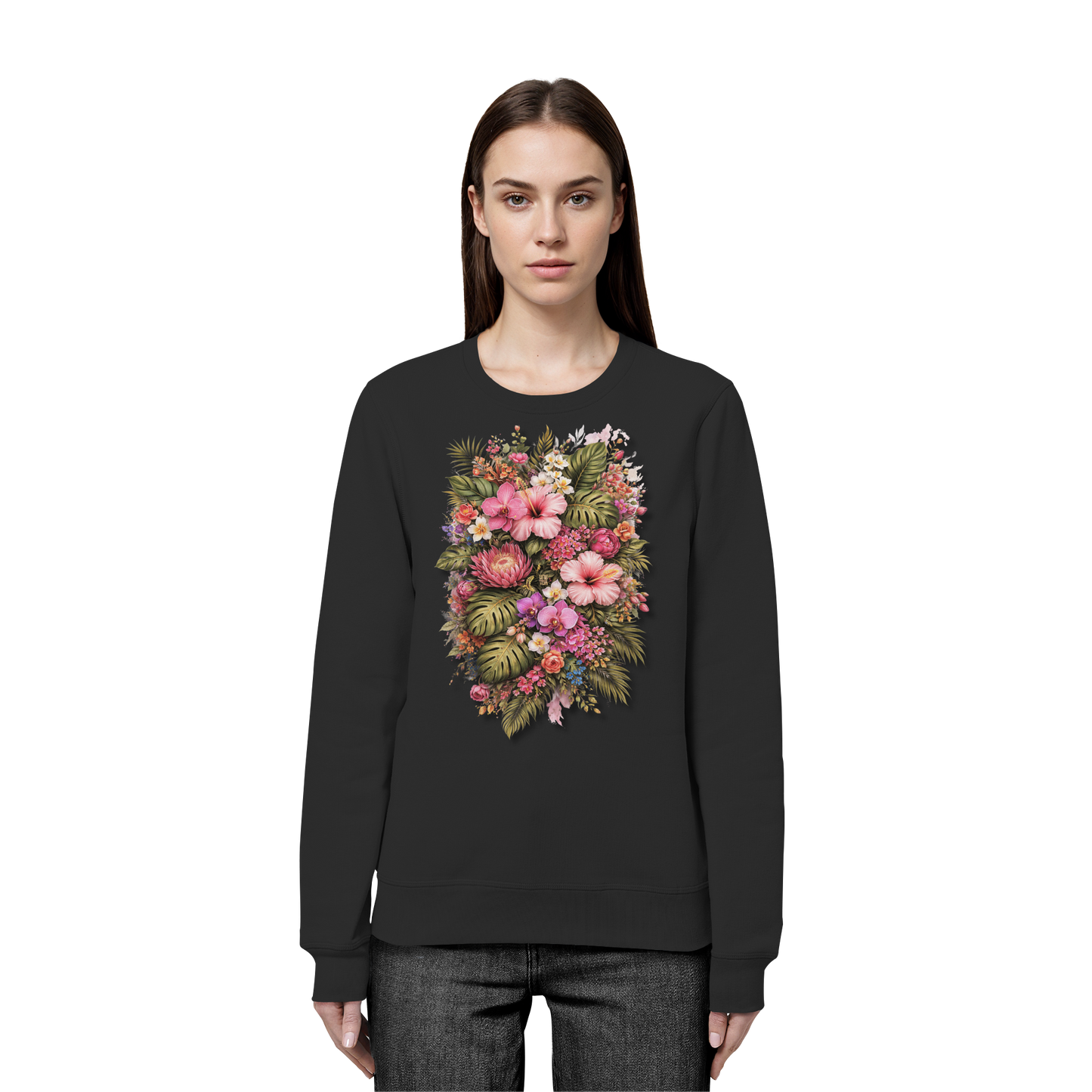 FLOWERPOWER! - Organic Basic Unisex Sweatshirt