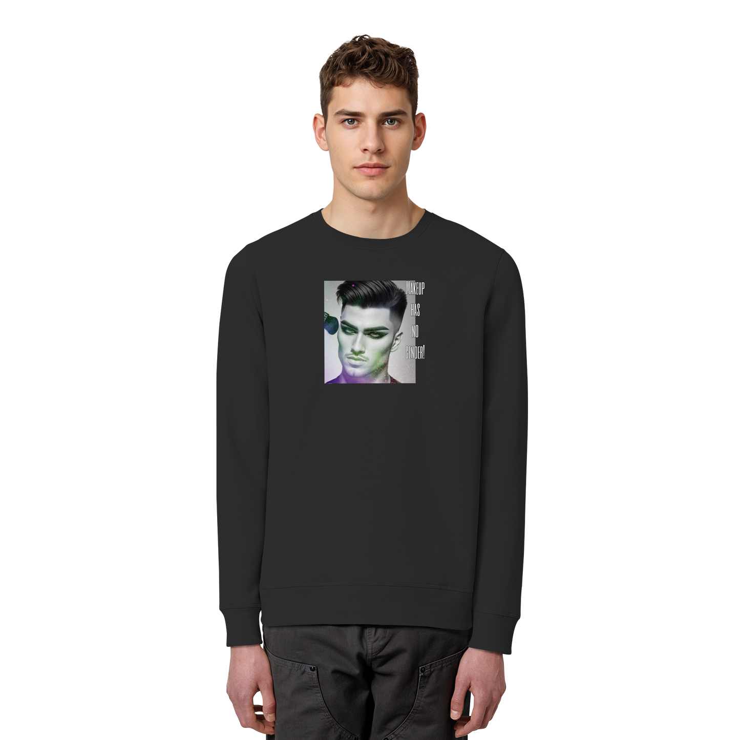 MAKEUPHASNOGENDER! - Organic Basic Unisex Sweatshirt