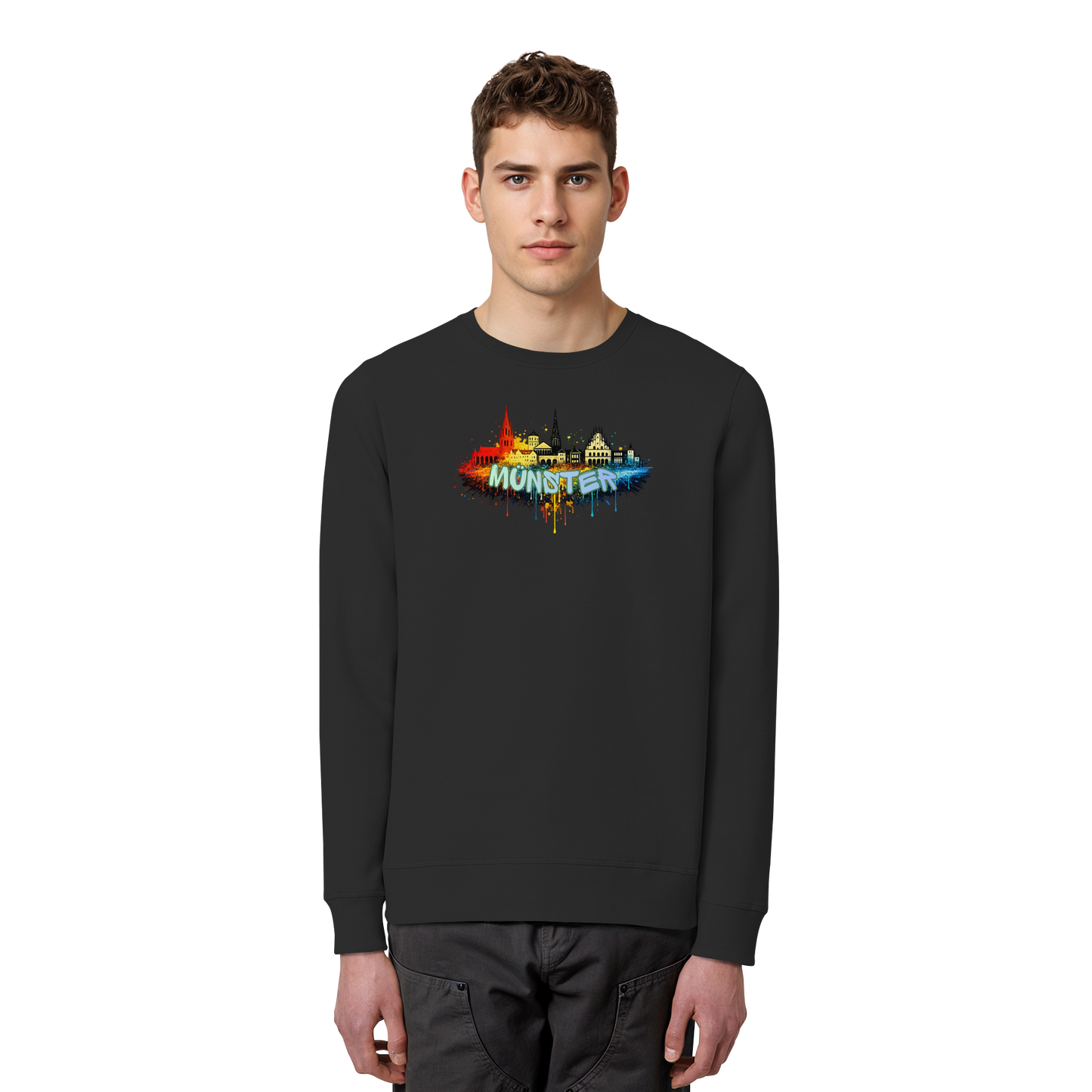 MÜNSTERSPRAY! - Organic Basic Unisex Sweatshirt