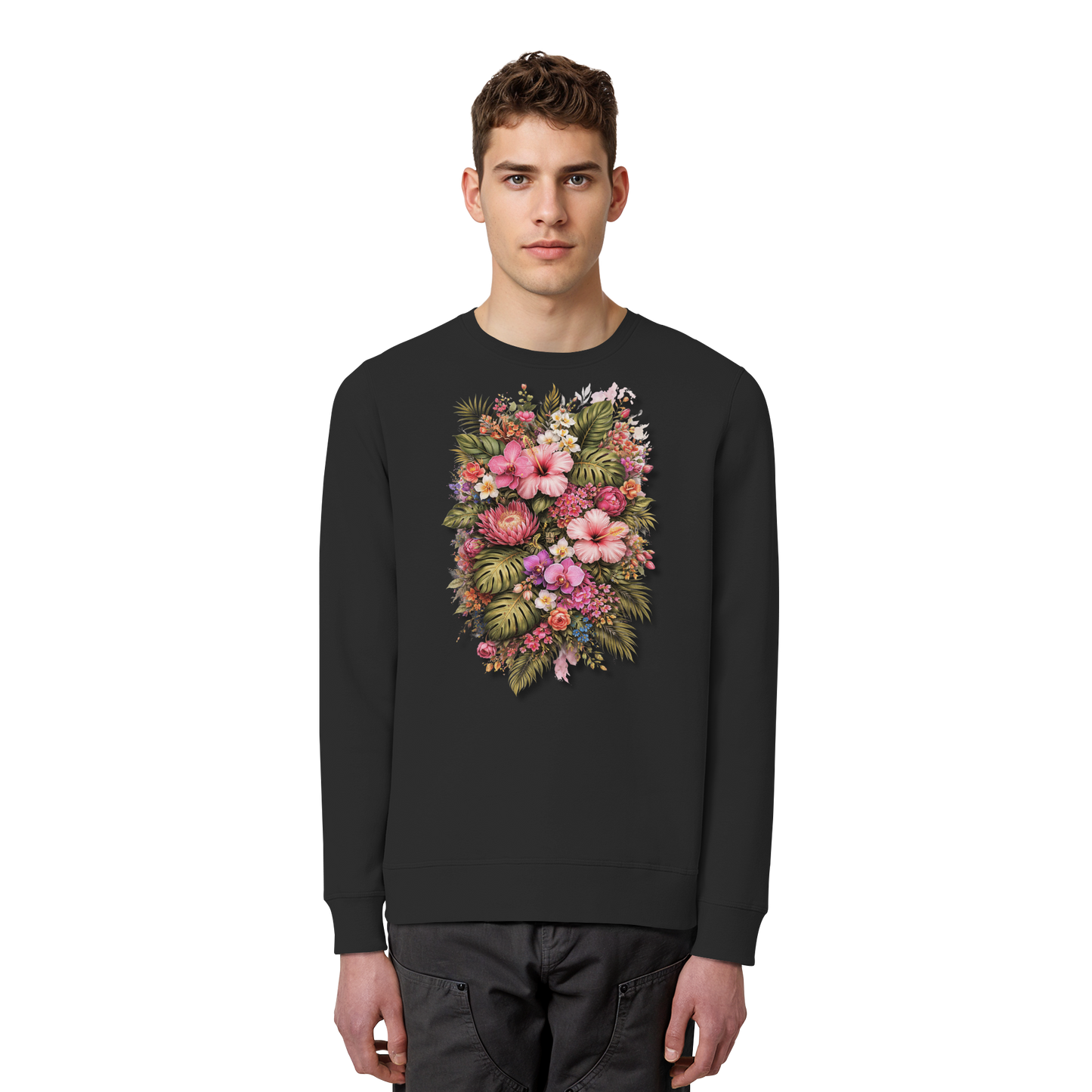 FLOWERPOWER! - Organic Basic Unisex Sweatshirt