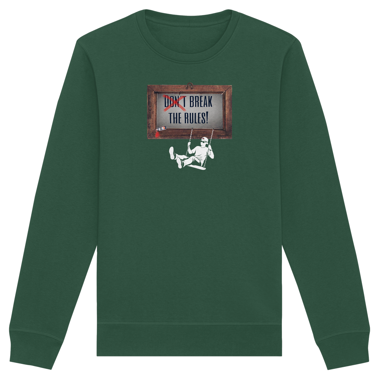 BREAKTHERULES! - Organic Basic Unisex Sweatshirt