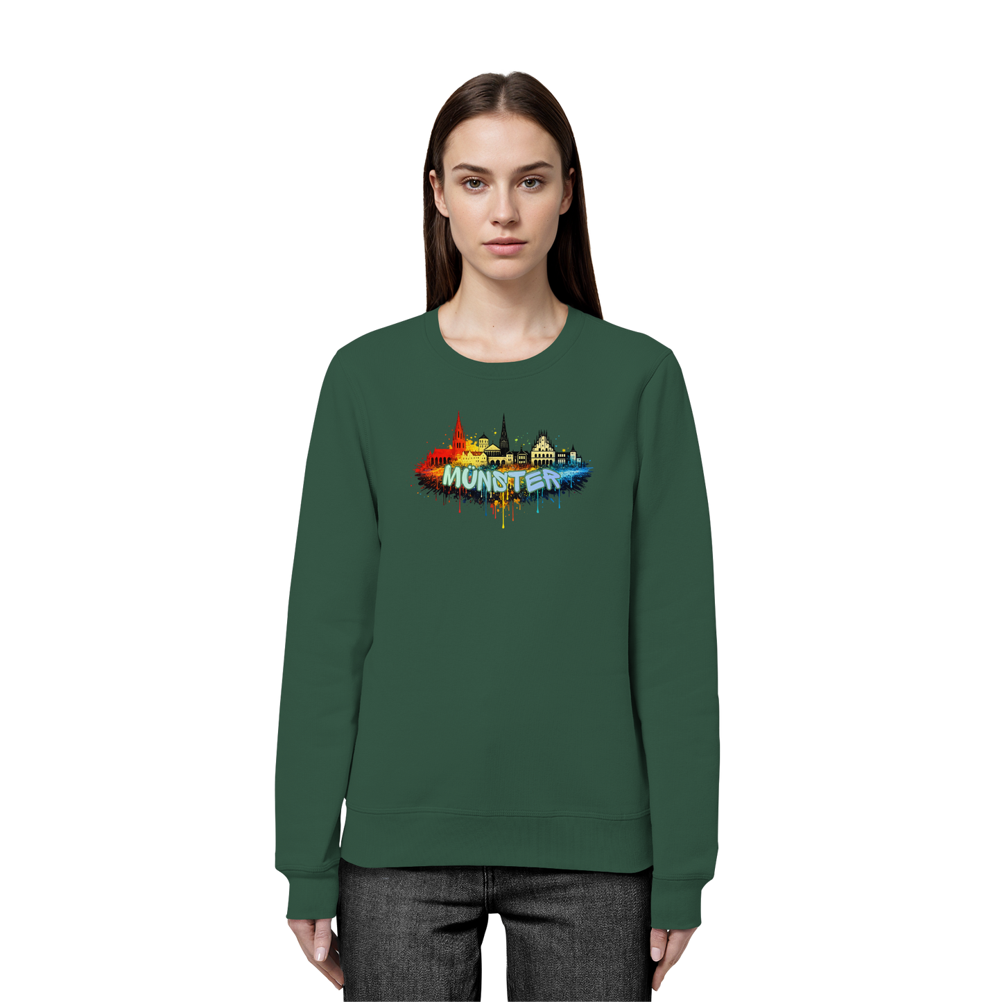 MÜNSTERSPRAY! - Organic Basic Unisex Sweatshirt
