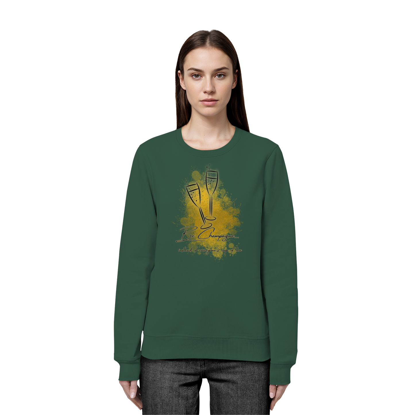 CHAMPAGNE! - Organic Basic Unisex Sweatshirt