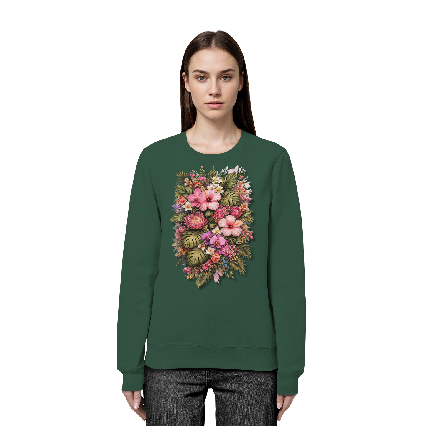 FLOWERPOWER! - Organic Basic Unisex Sweatshirt