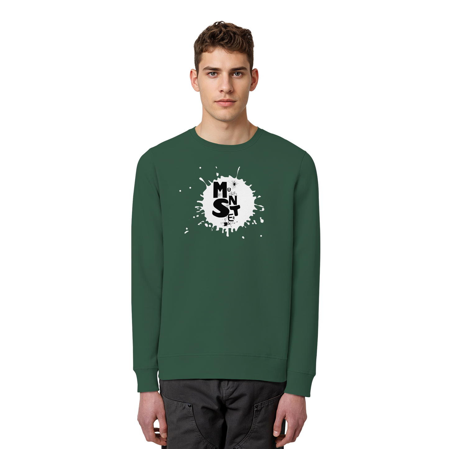 MÜNSTERFLECK! - Organic Basic Unisex Sweatshirt