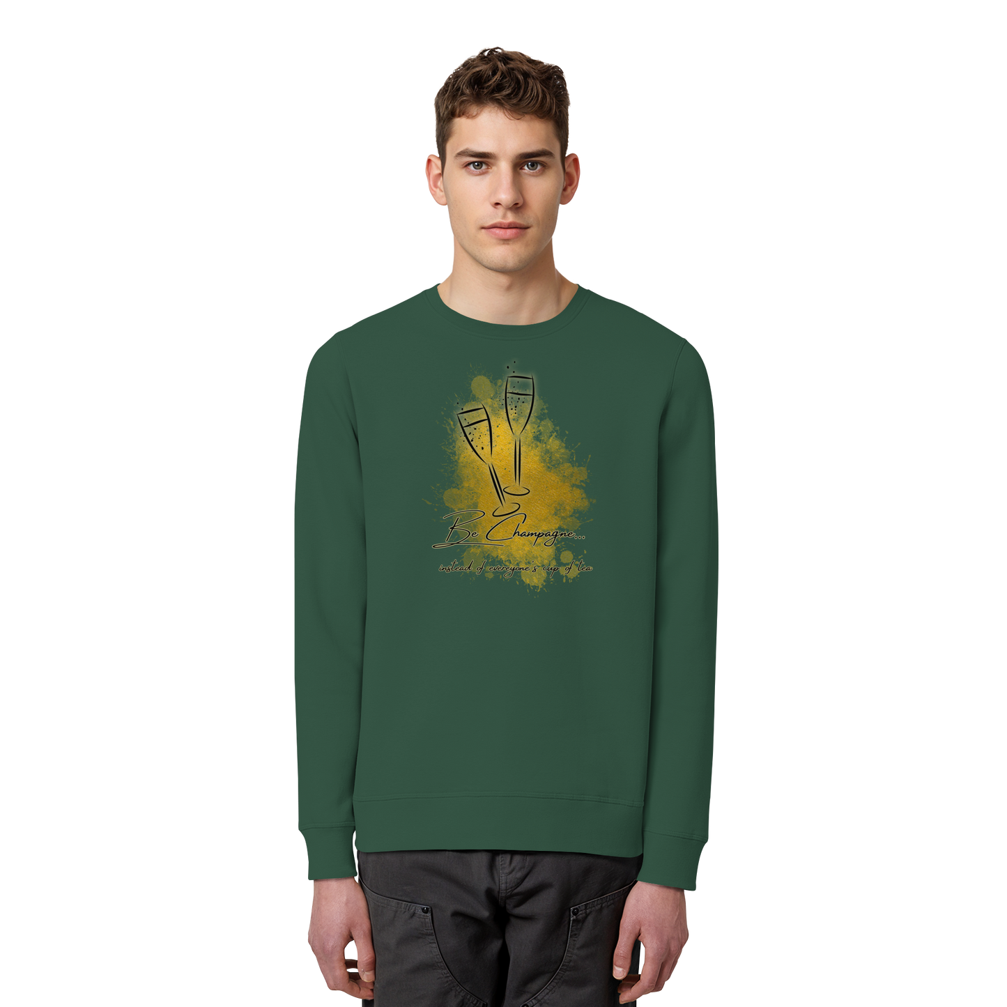 CHAMPAGNE! - Organic Basic Unisex Sweatshirt