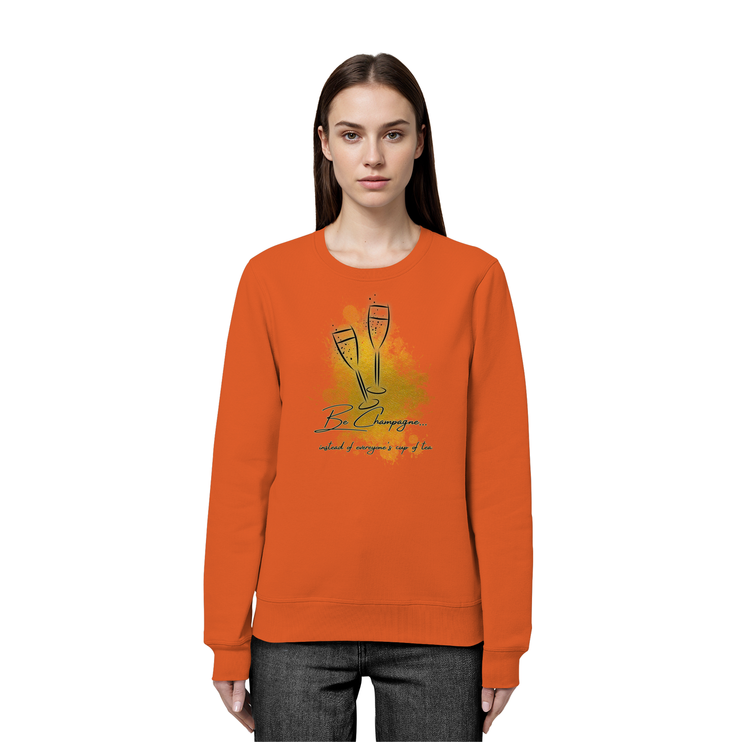 CHAMPAGNE! - Organic Basic Unisex Sweatshirt