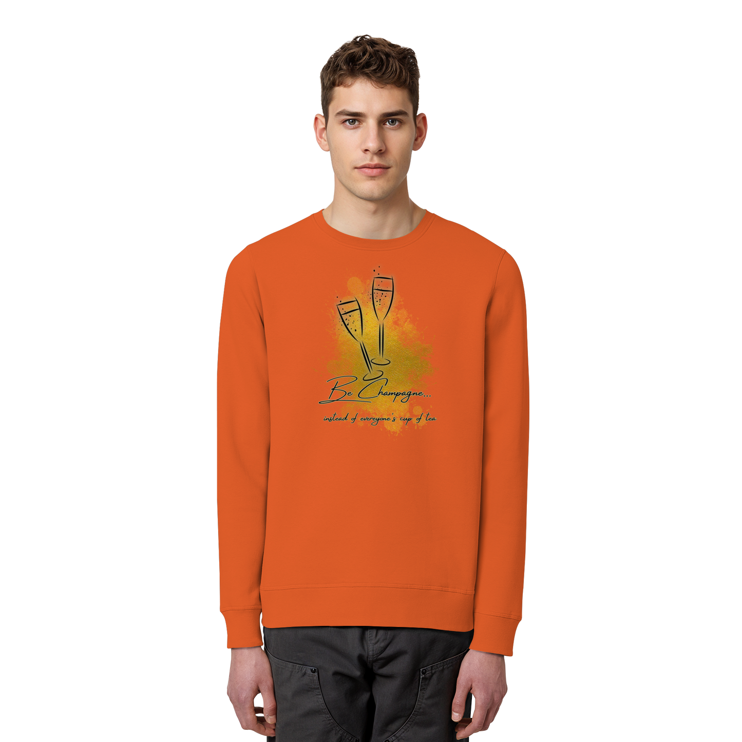 CHAMPAGNE! - Organic Basic Unisex Sweatshirt