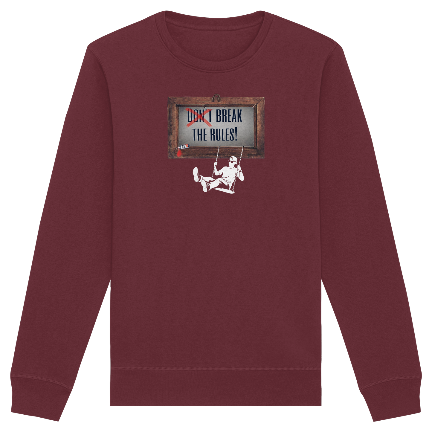 BREAKTHERULES! - Organic Basic Unisex Sweatshirt