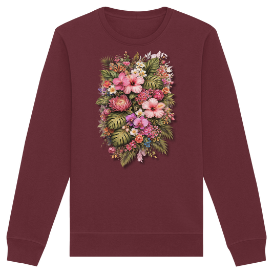 FLOWERPOWER! - Organic Basic Unisex Sweatshirt