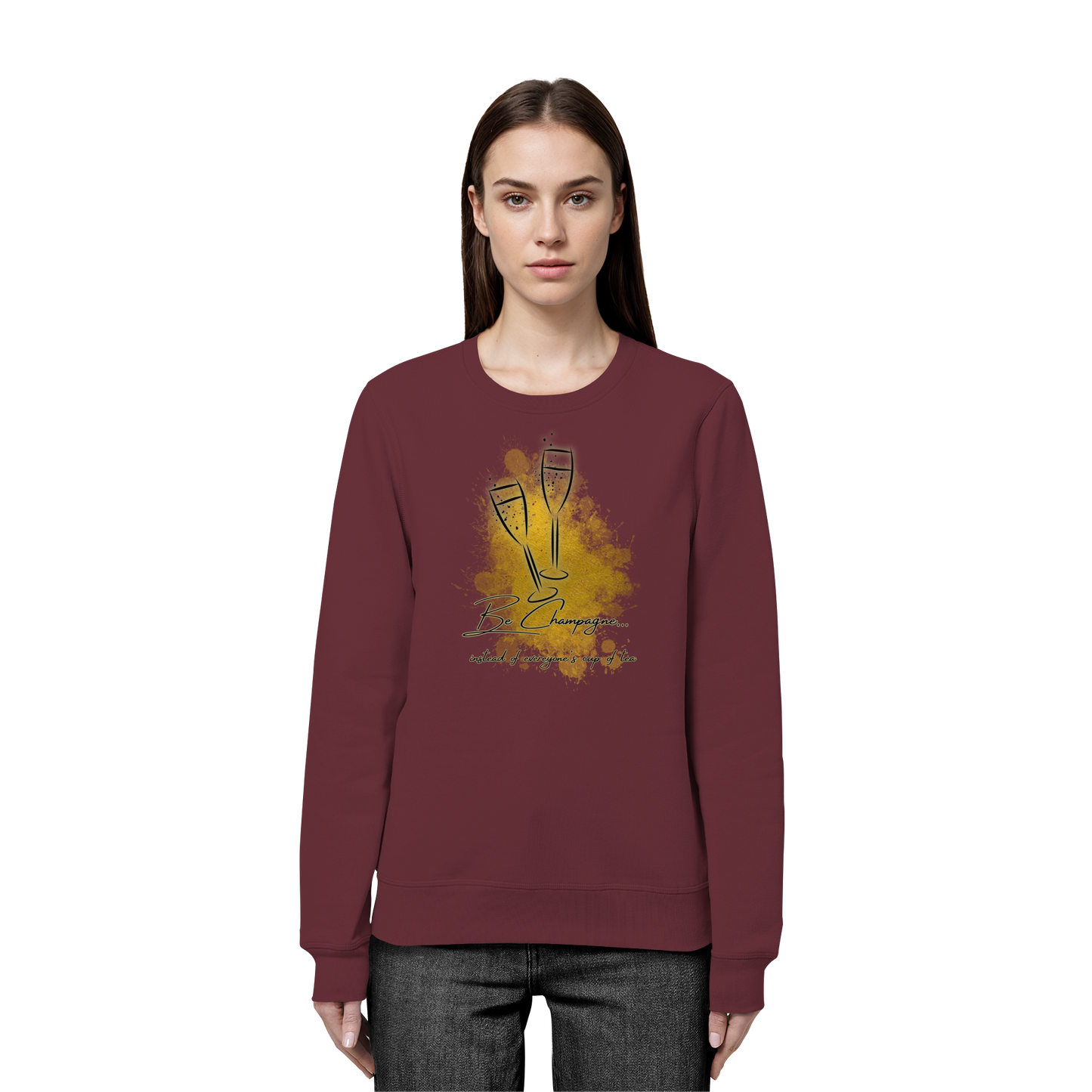 CHAMPAGNE! - Organic Basic Unisex Sweatshirt