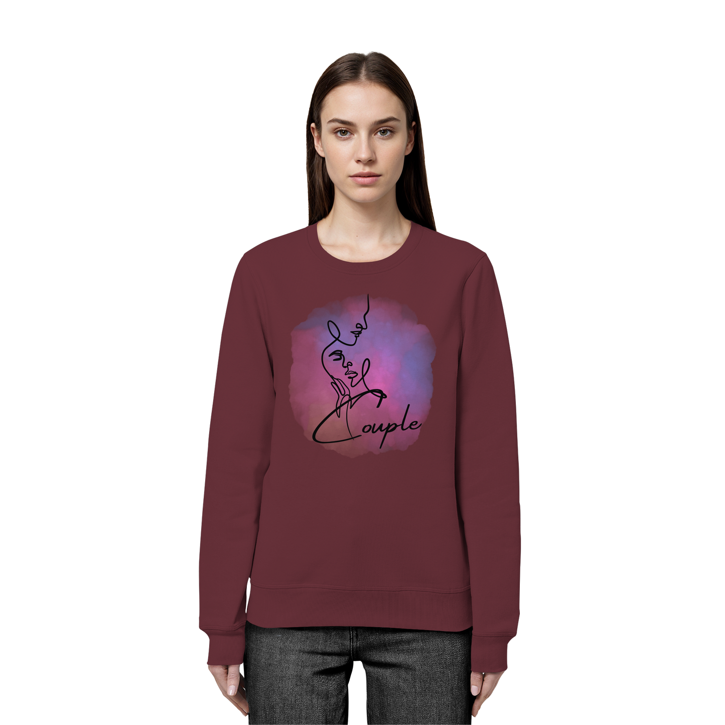 COUPLELINES! - Organic Basic Unisex Sweatshirt
