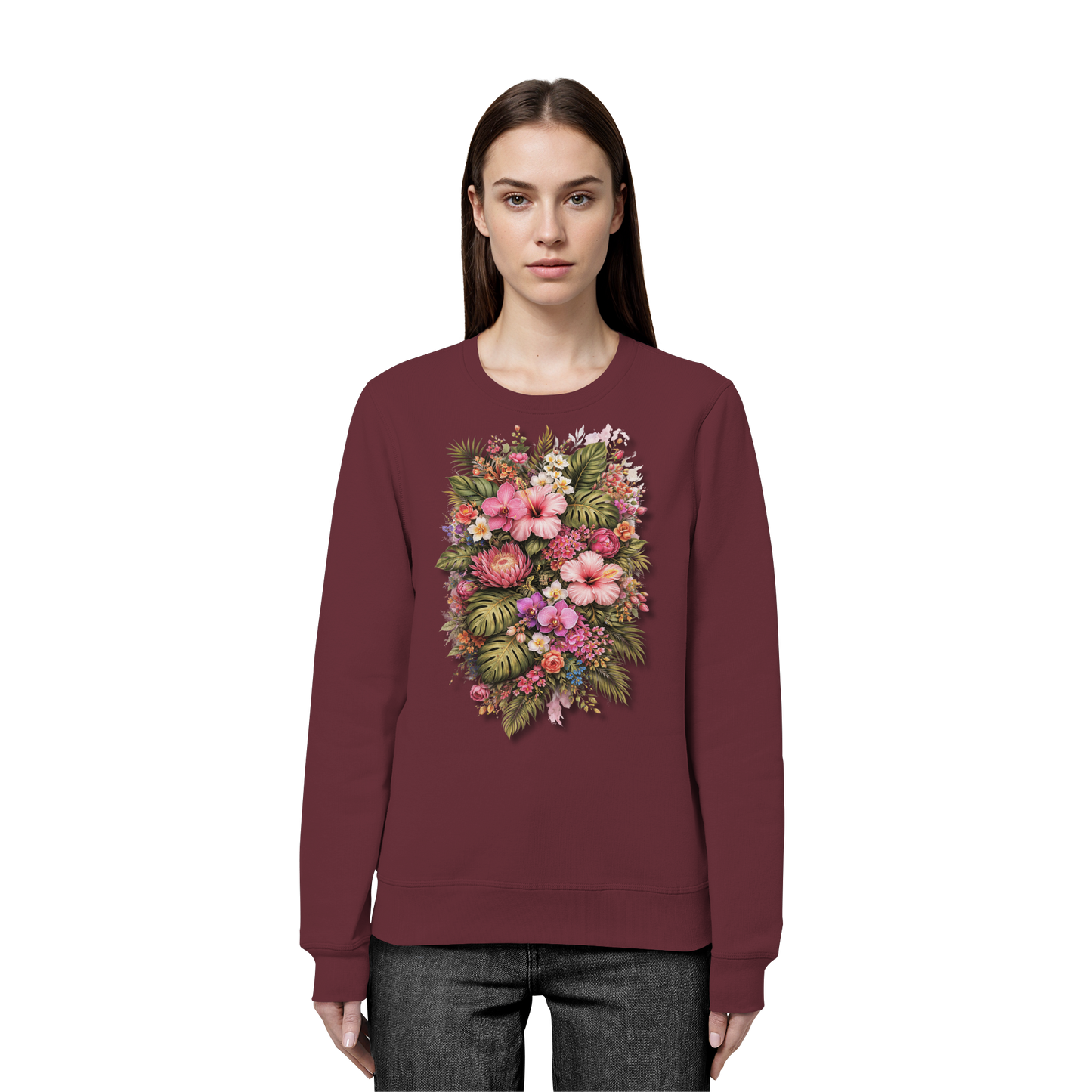 FLOWERPOWER! - Organic Basic Unisex Sweatshirt