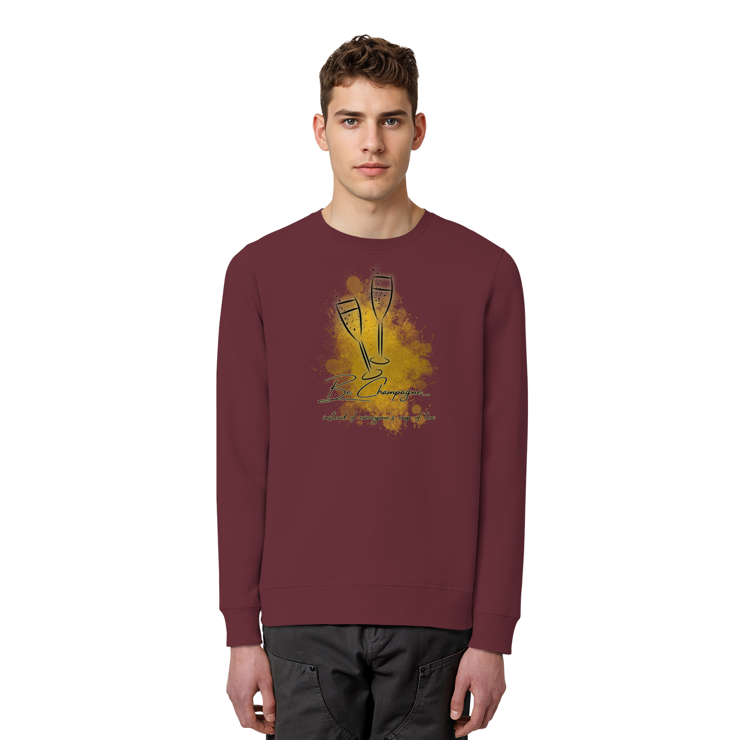CHAMPAGNE! - Organic Basic Unisex Sweatshirt