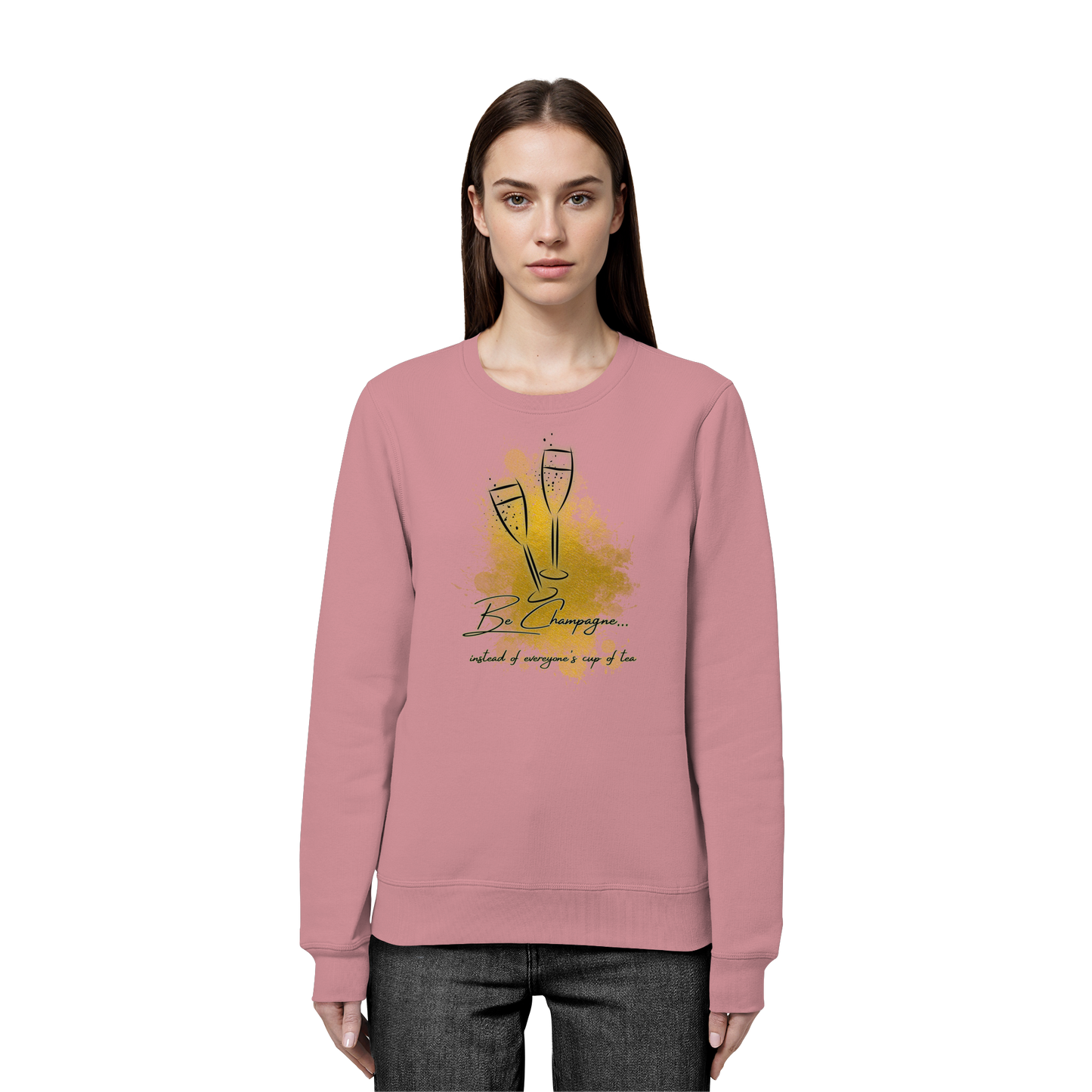 CHAMPAGNE! - Organic Basic Unisex Sweatshirt