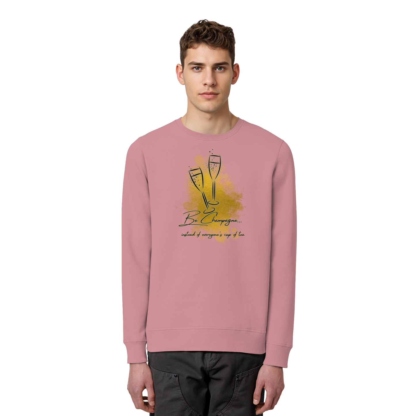 CHAMPAGNE! - Organic Basic Unisex Sweatshirt