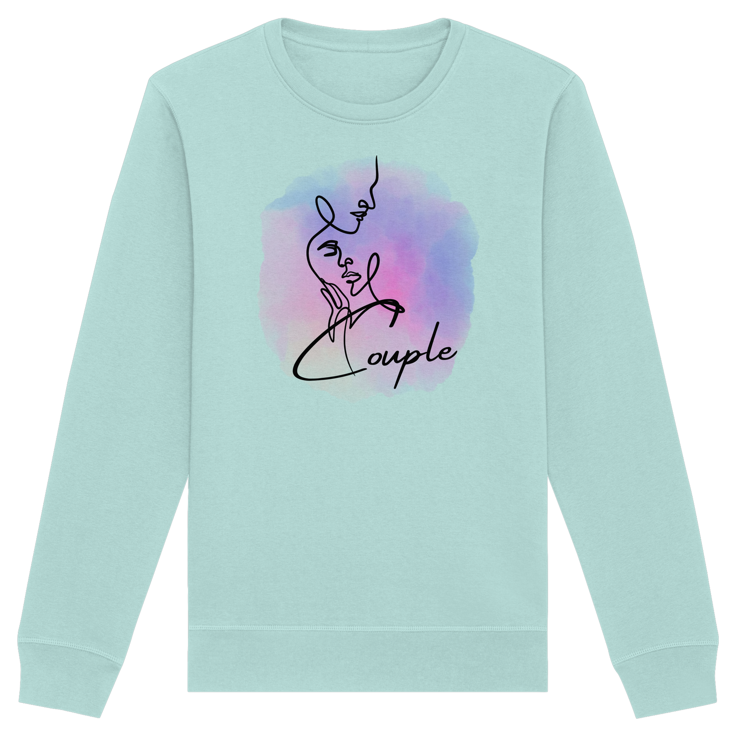 COUPLELINES! - Organic Basic Unisex Sweatshirt
