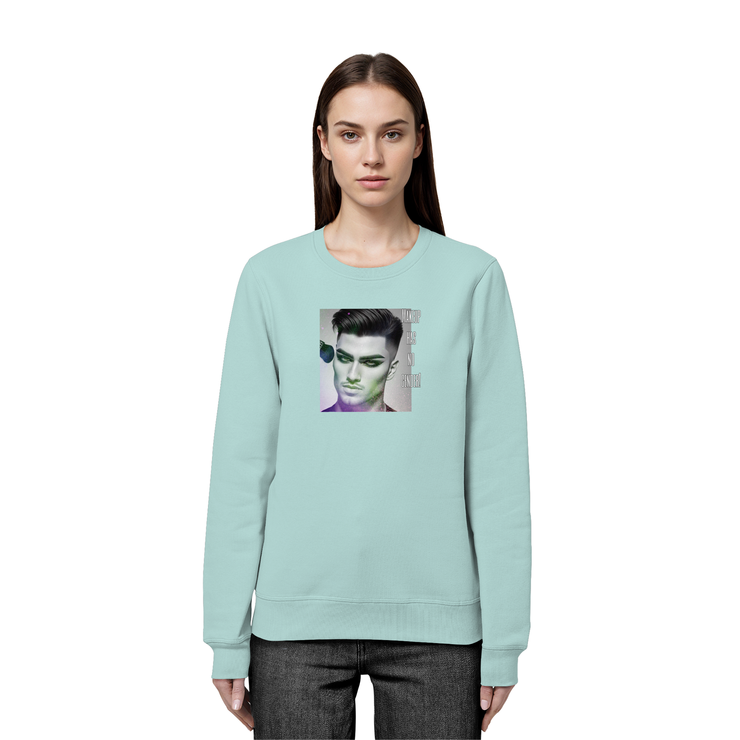 MAKEUPHASNOGENDER! - Organic Basic Unisex Sweatshirt