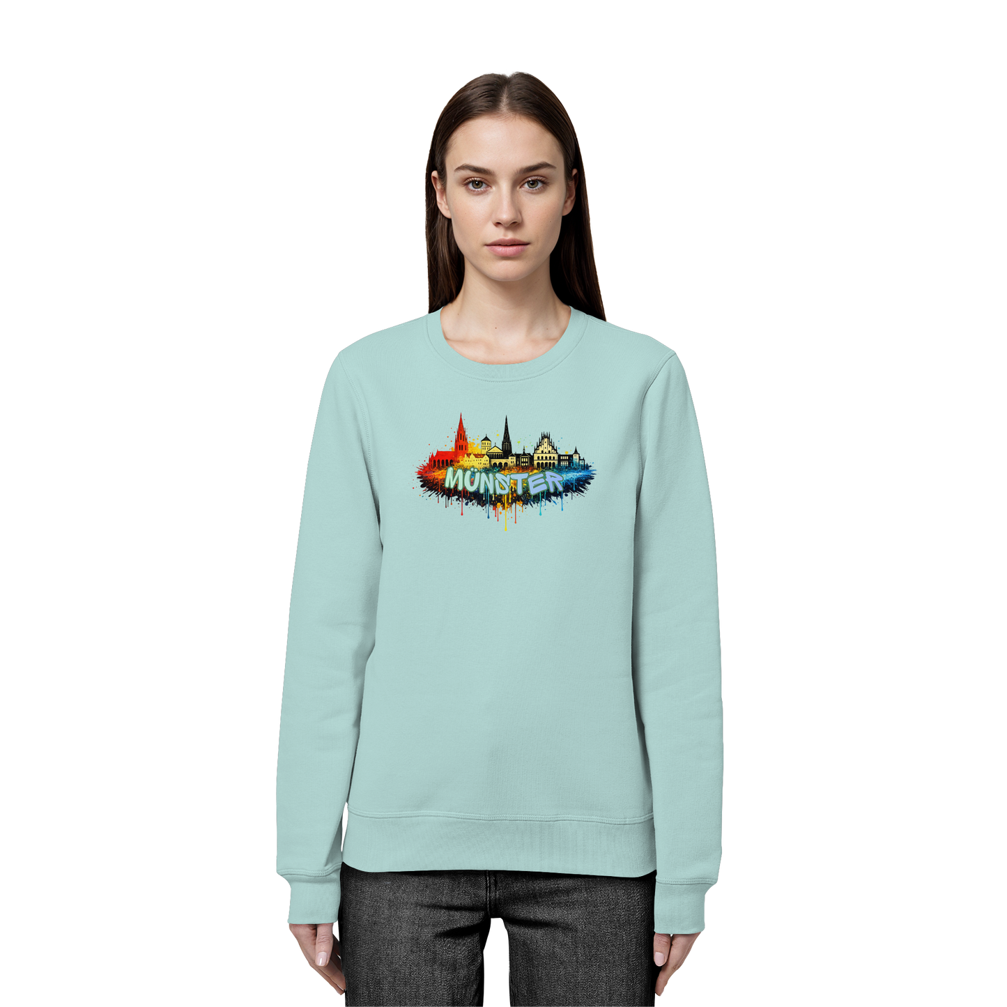 MÜNSTERSPRAY! - Organic Basic Unisex Sweatshirt