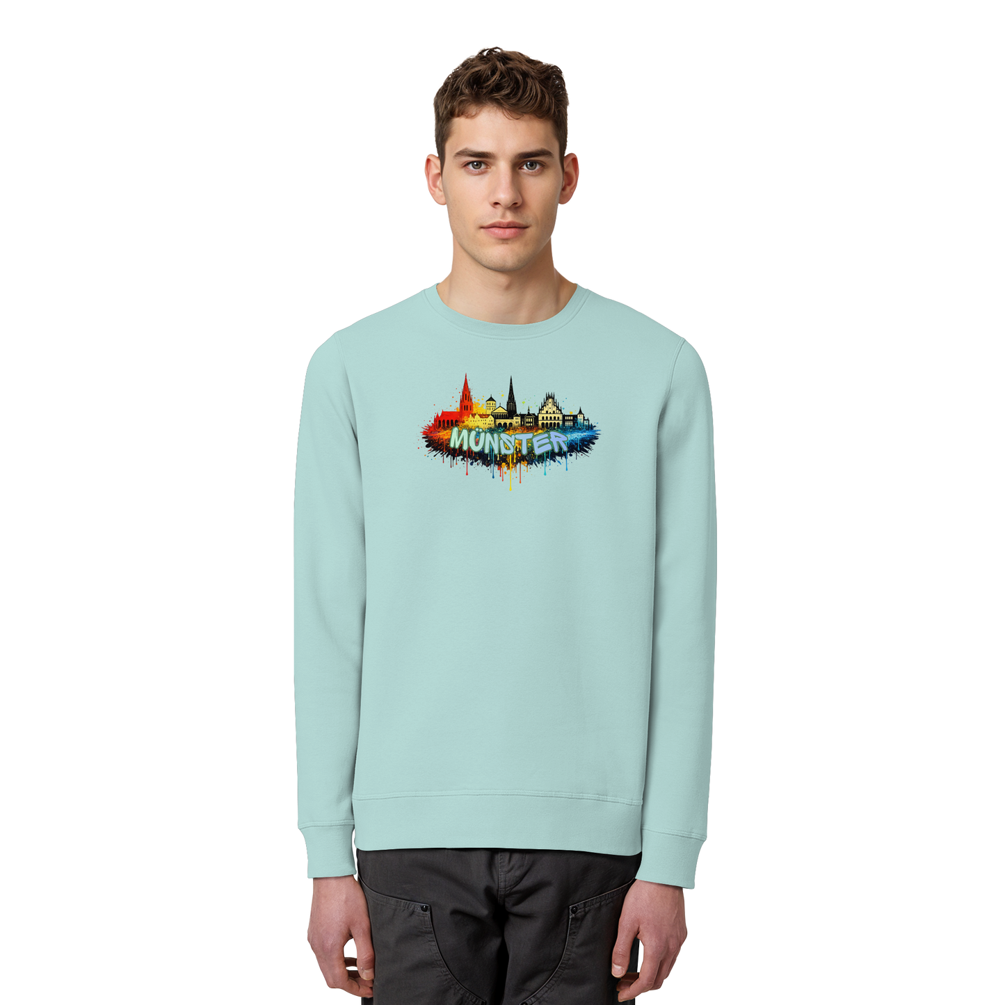 MÜNSTERSPRAY! - Organic Basic Unisex Sweatshirt