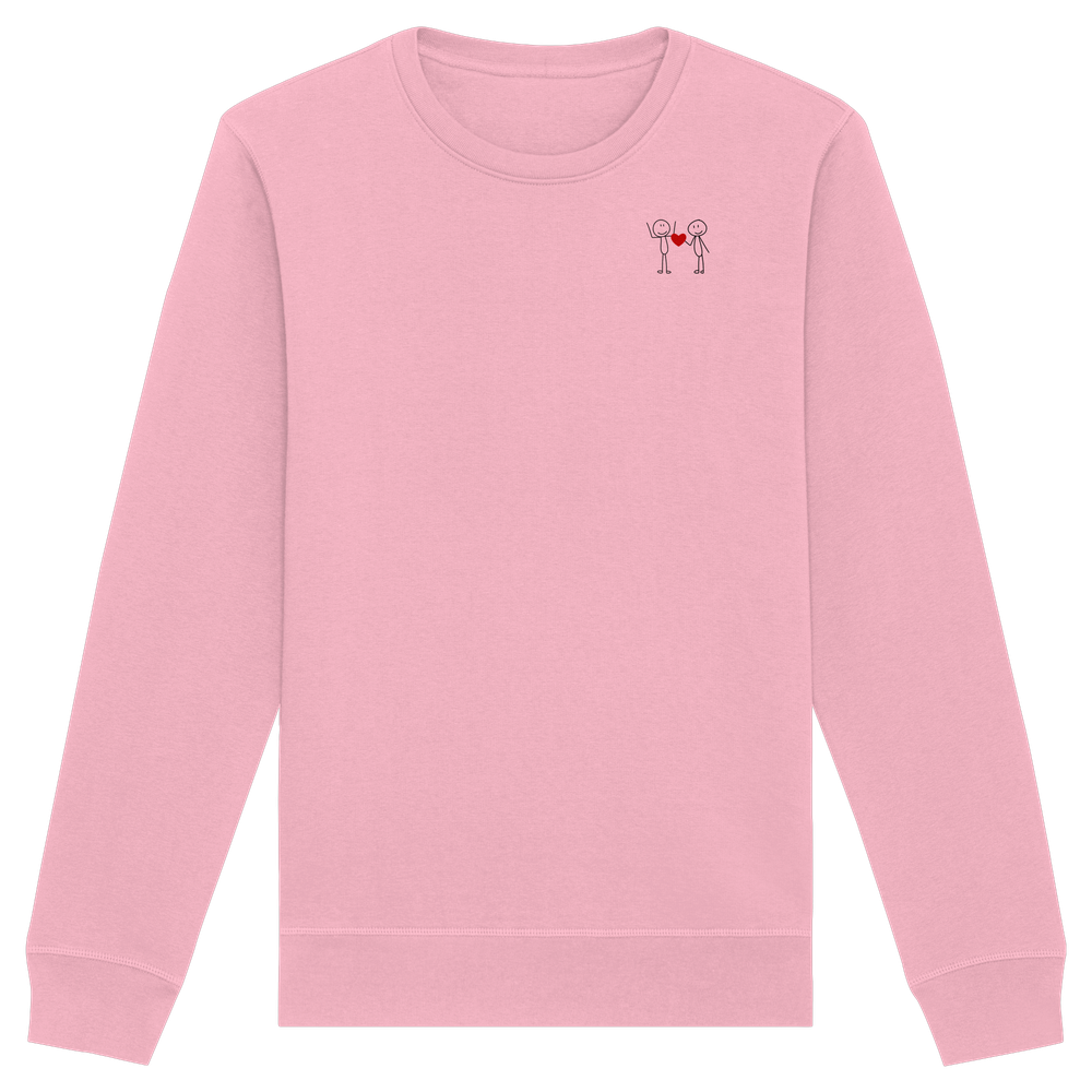 STICKFIGURELOVE! (Stick) - Organic Basic Unisex Sweatshirt