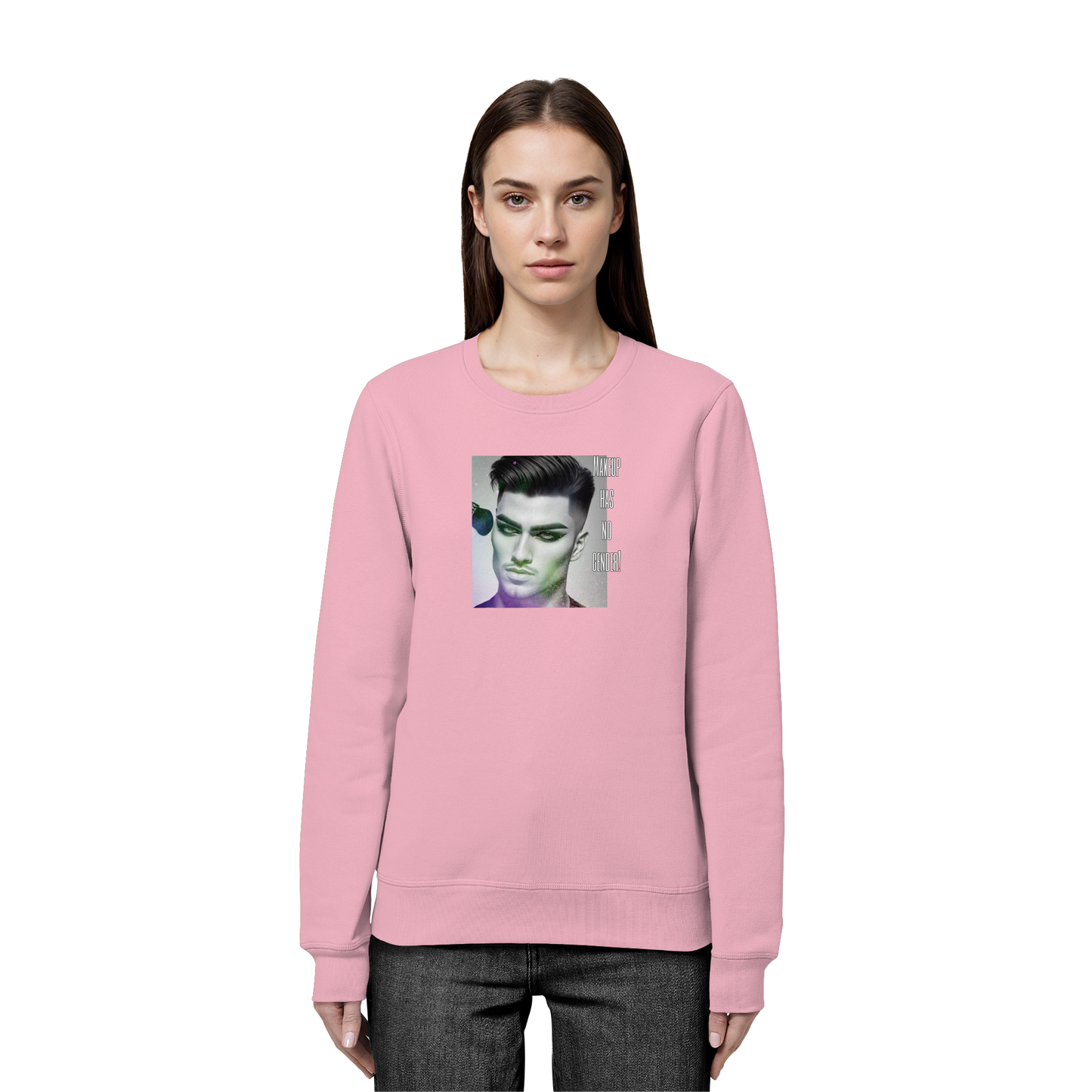 MAKEUPHASNOGENDER! - Organic Basic Unisex Sweatshirt